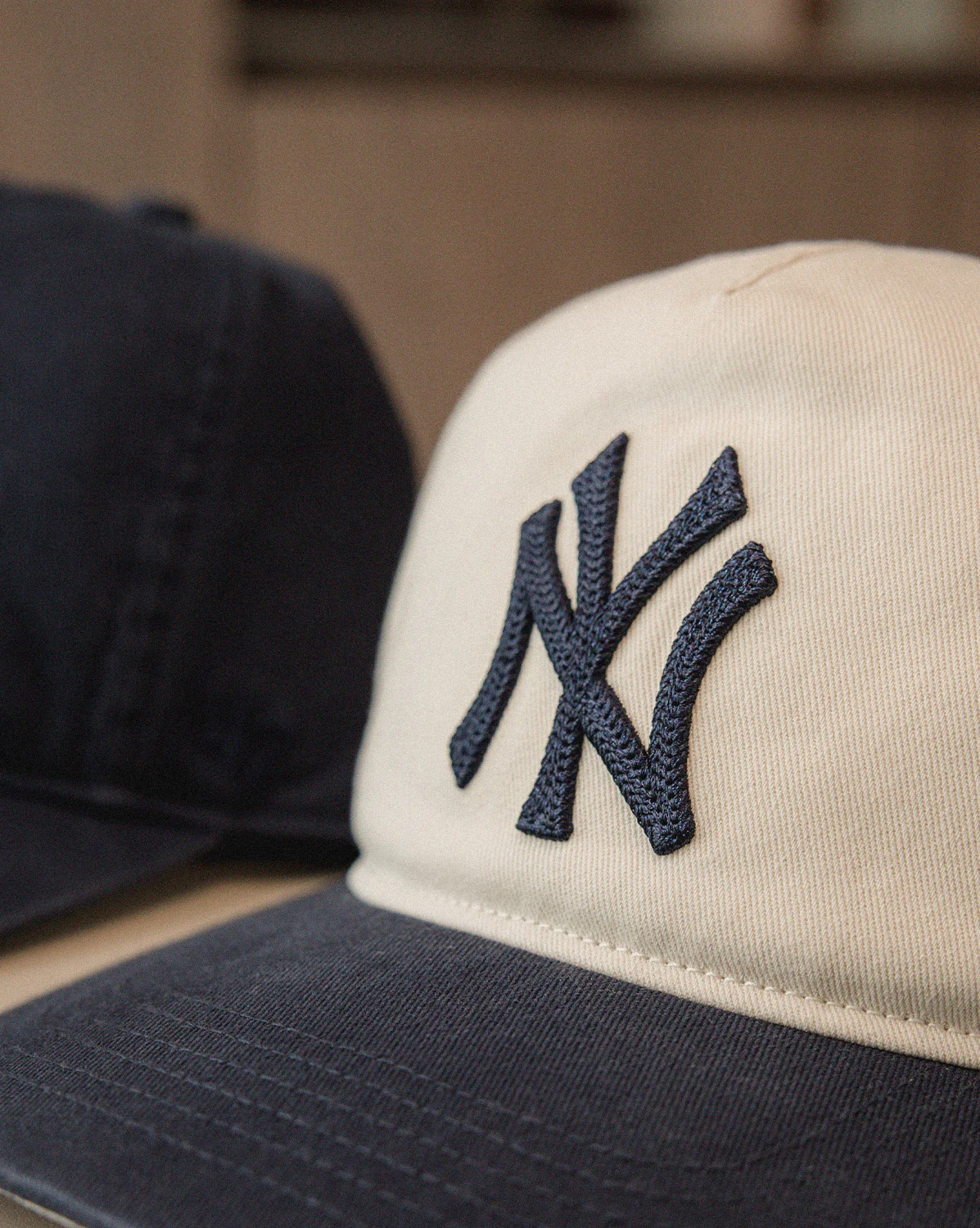 47 New York Yankees Washed Chain Stitch *Hitch* Cap - Image 2