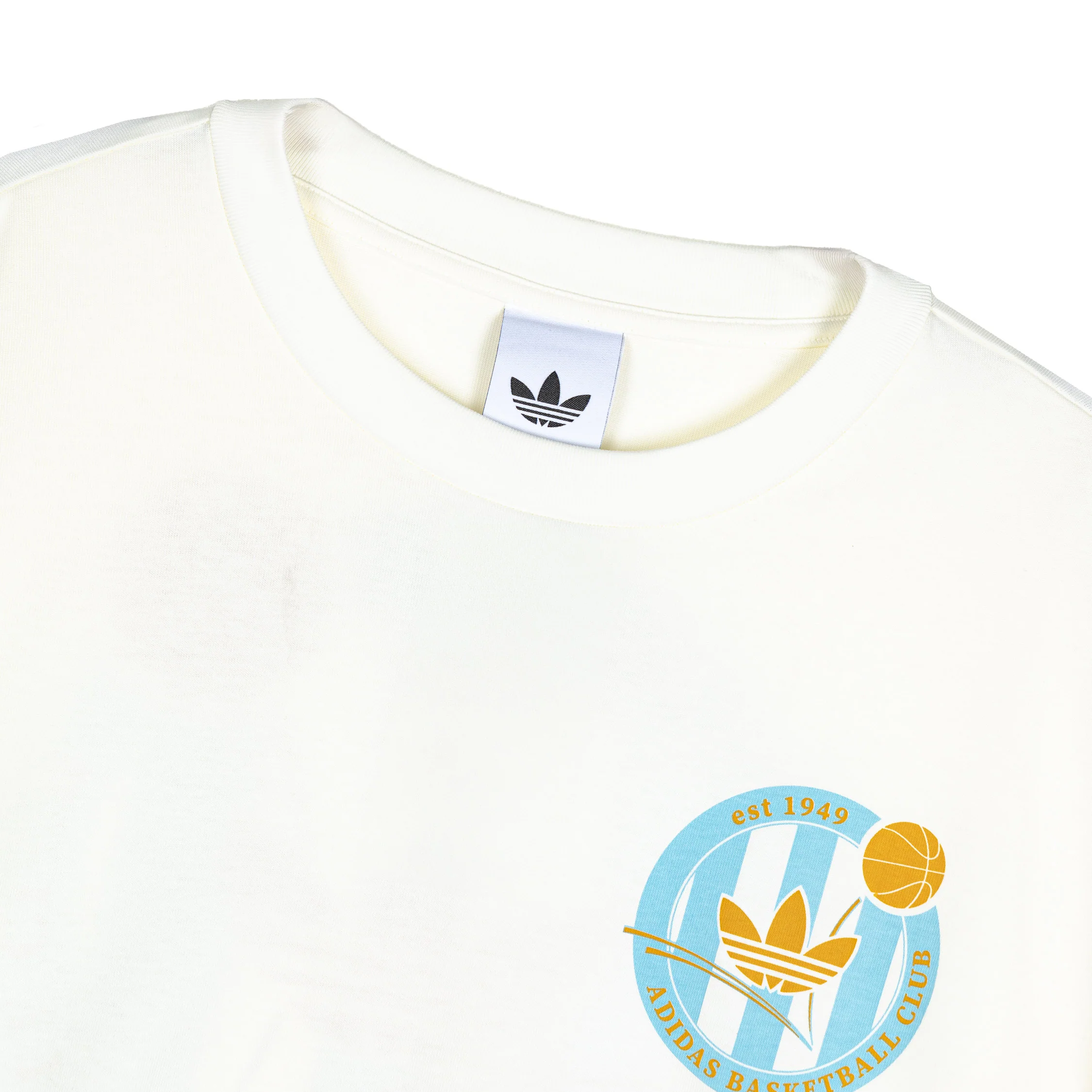 Adidas	Originals Basketball Crest T-Shirt - Image 3