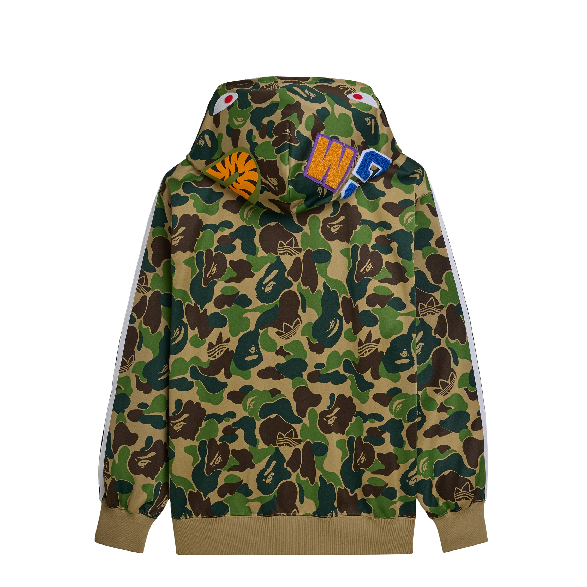 Adidas	x Bape Shark Track Hoodie - Image 2