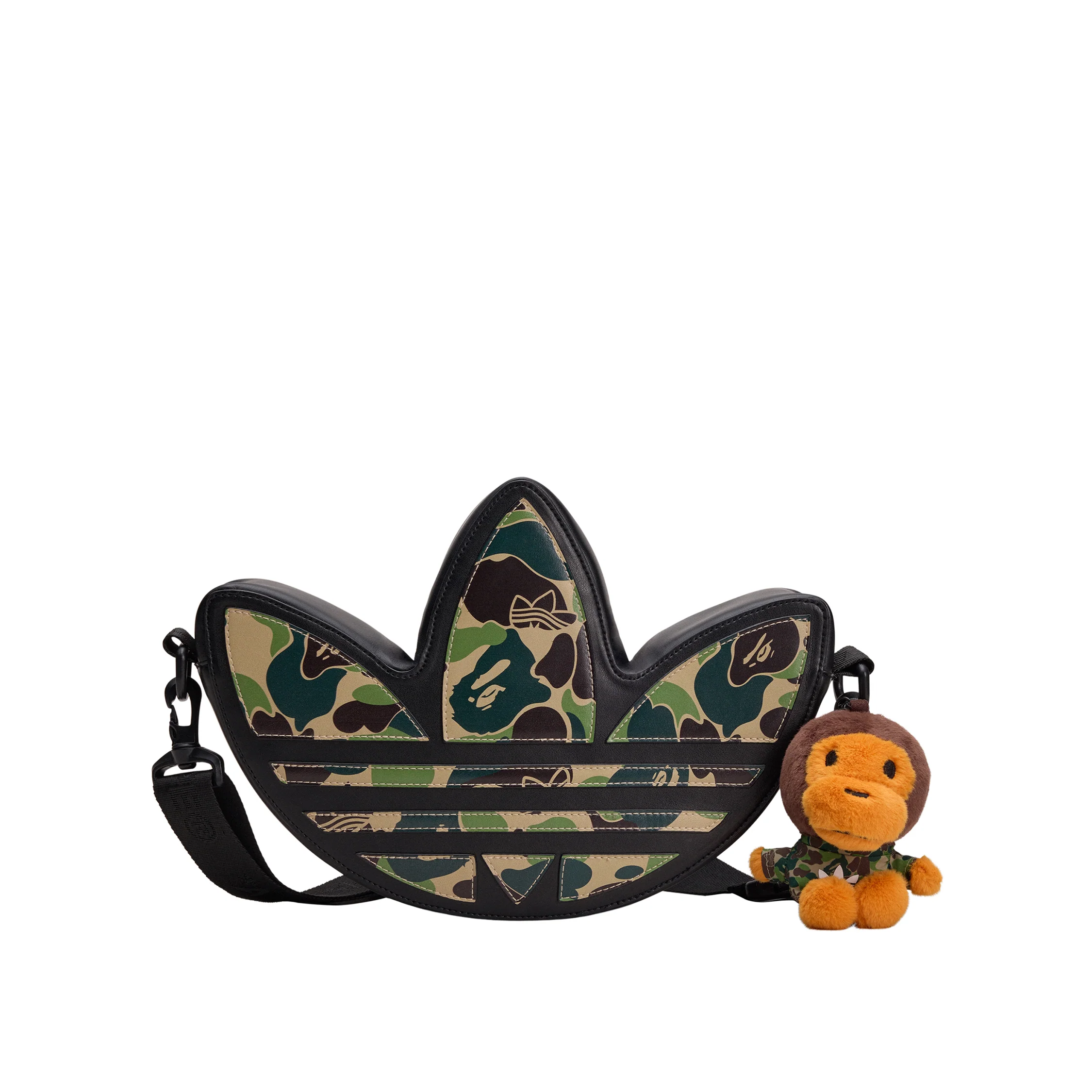 Adidas	x Bape Trefoil Shoulder Bag