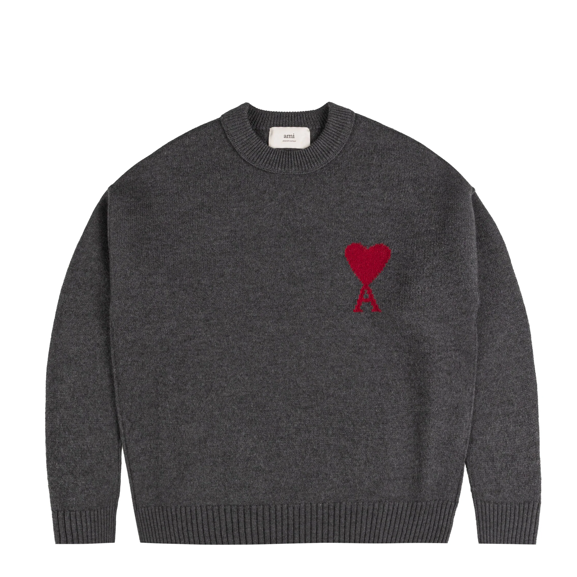 AMI Paris	Ami De Coeur Wool Sweater