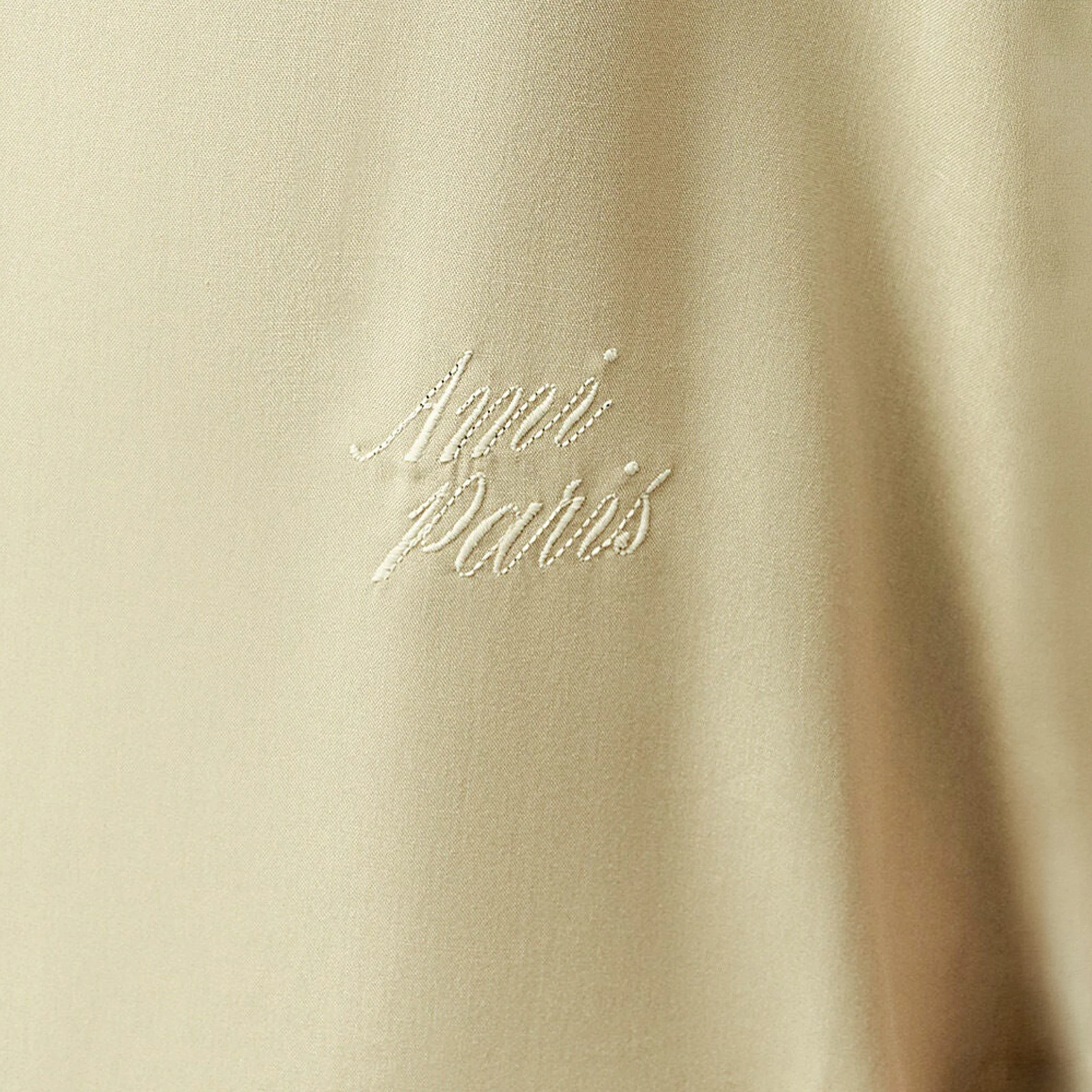AMI Paris Embroidered Ami Paris Boxy Shirt - Image 4