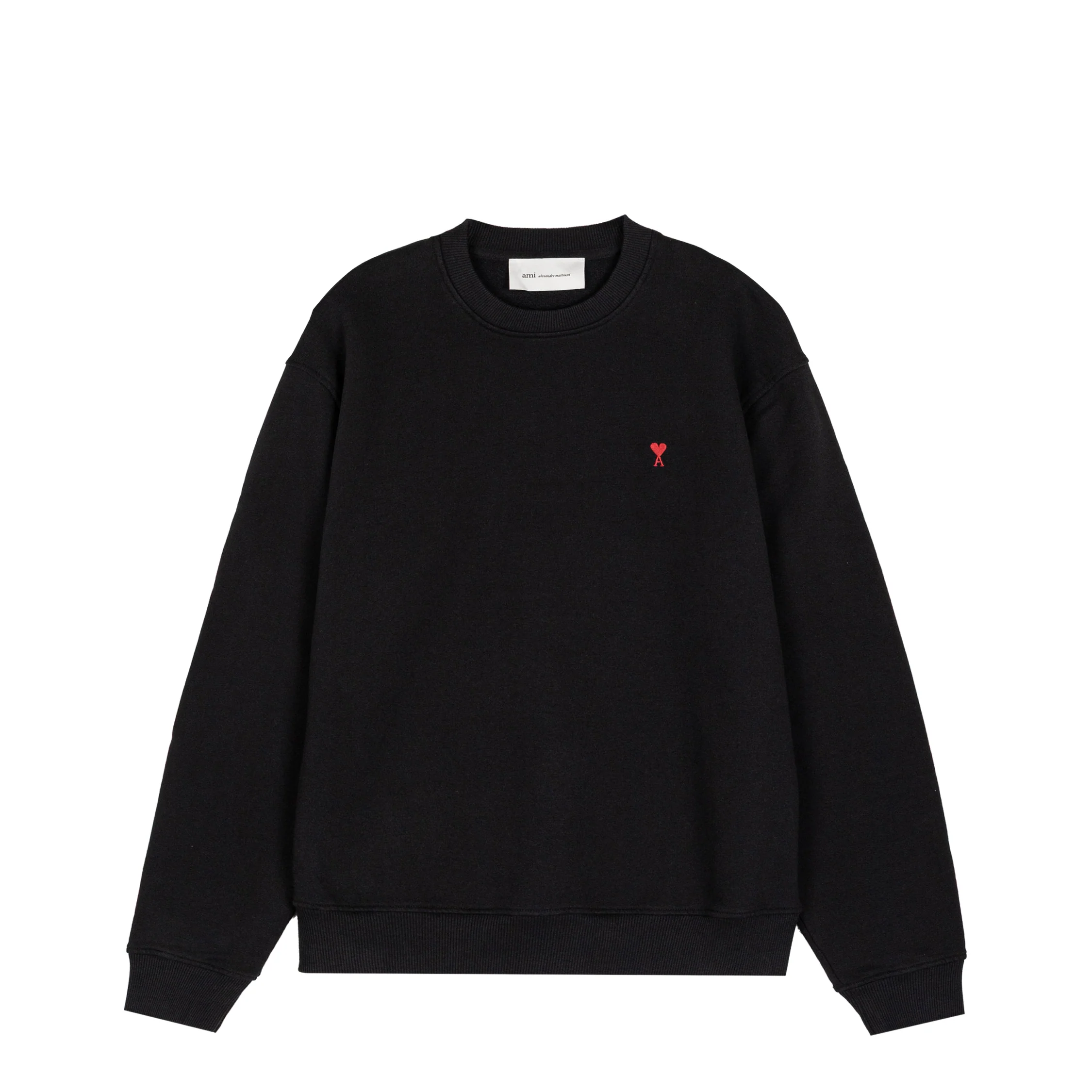 AMI Paris	Red Ami De Coeur Sweatshirt