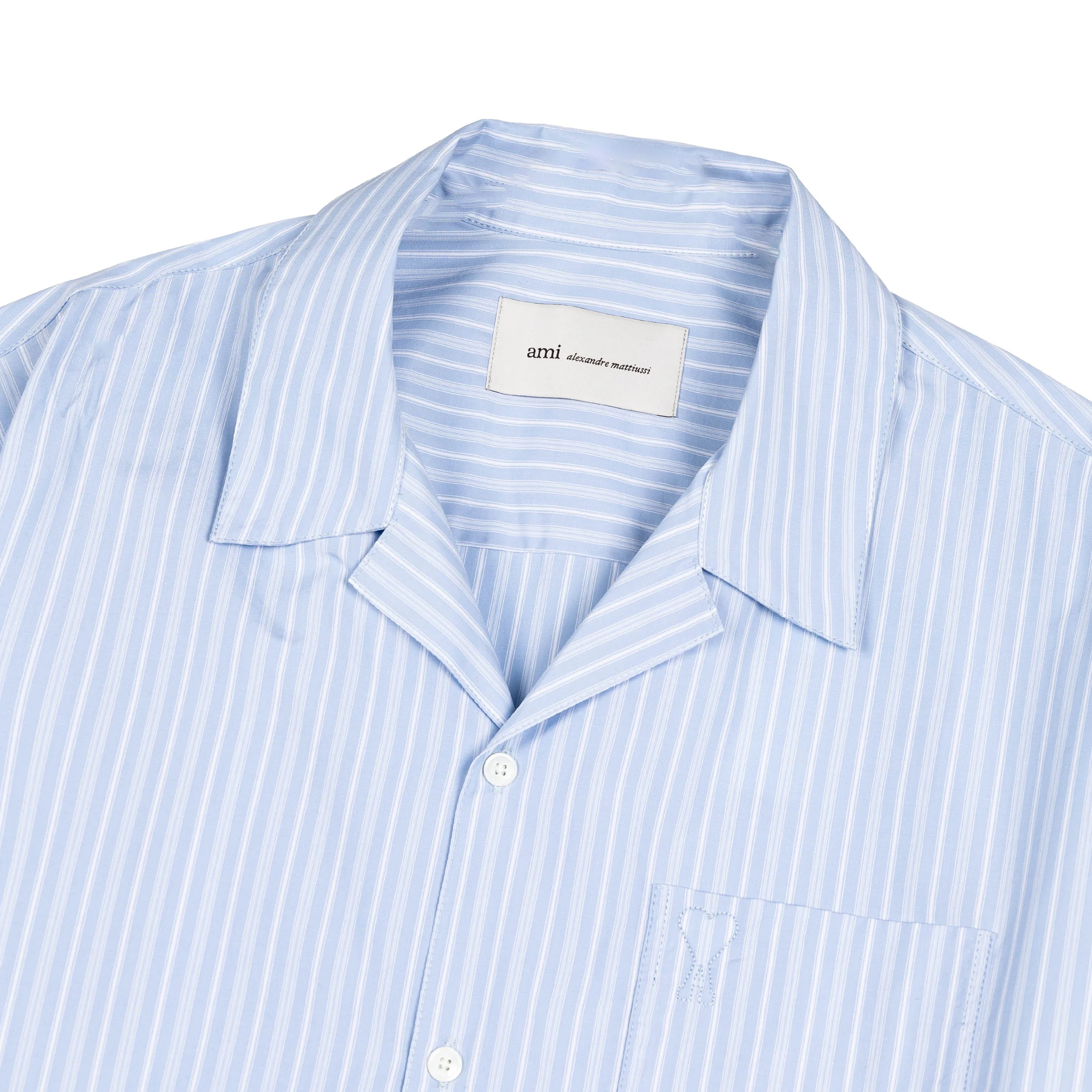 AMI Paris	Short Sleeve Ami De Coeur Boxy Shirt - Image 2