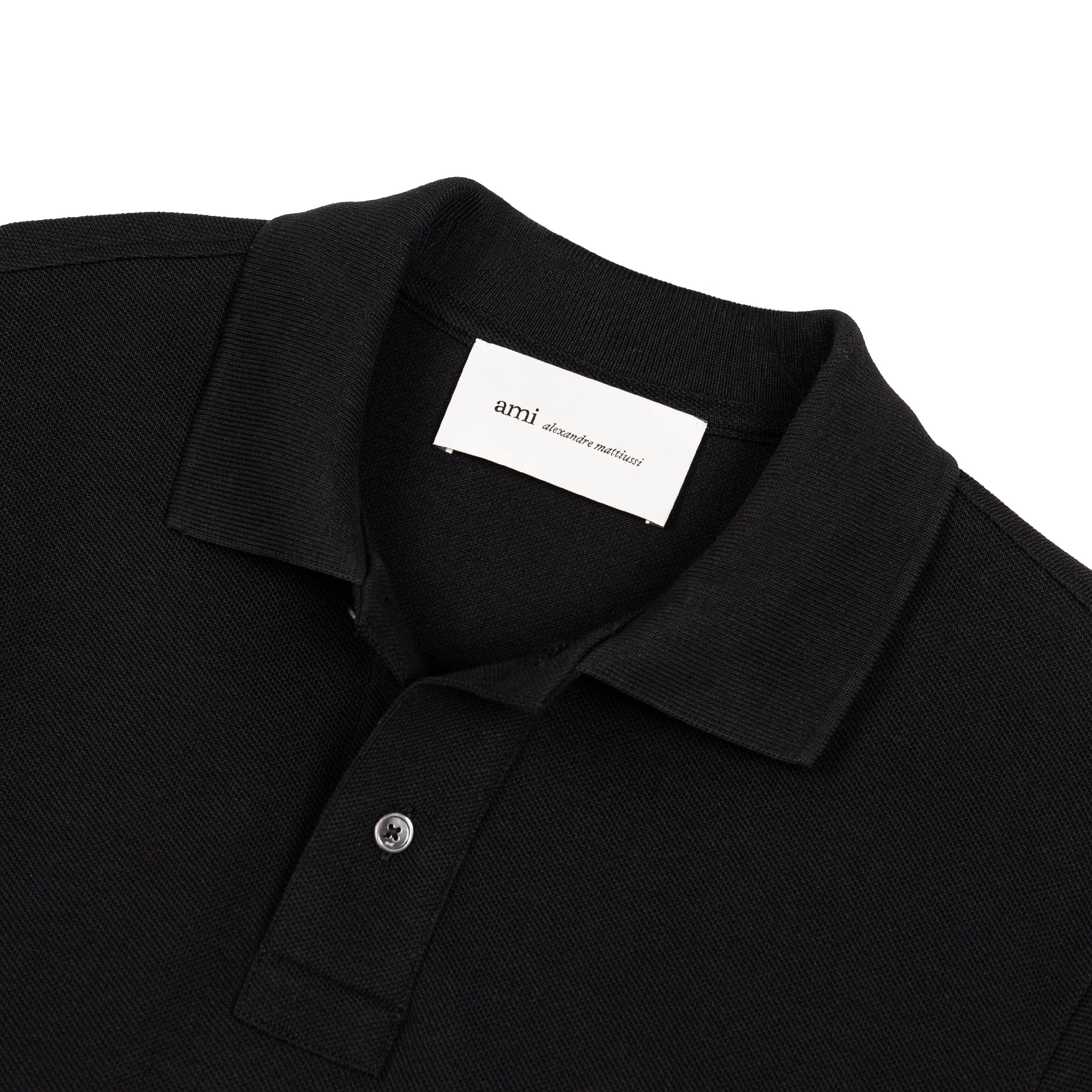 AMI Paris	Short Sleeve Ami De Coeur Polo Shirt - Image 2