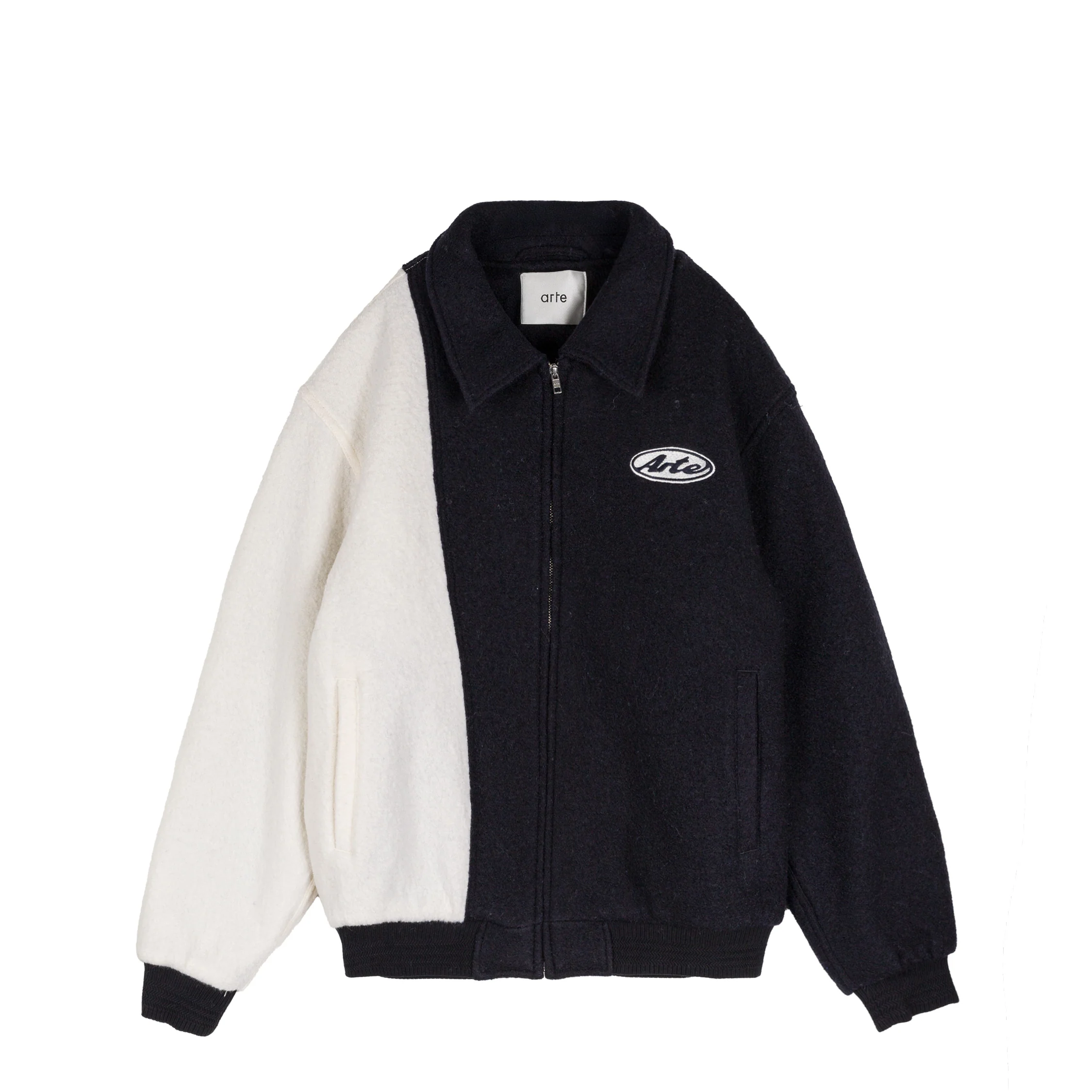Arte Antwerp Wool Varsity Jacket - Image 2