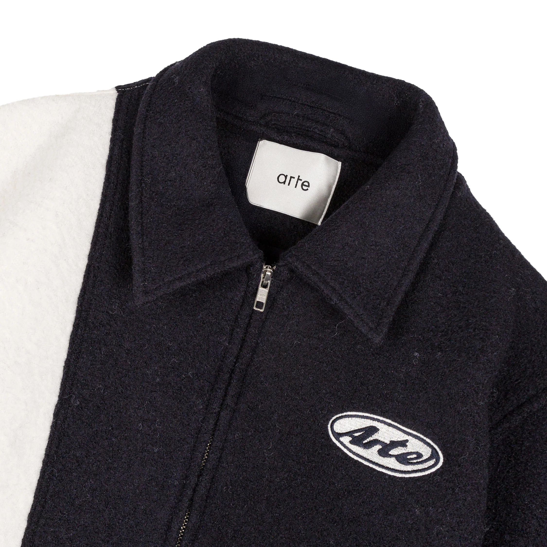 Arte Antwerp Wool Varsity Jacket - Image 3