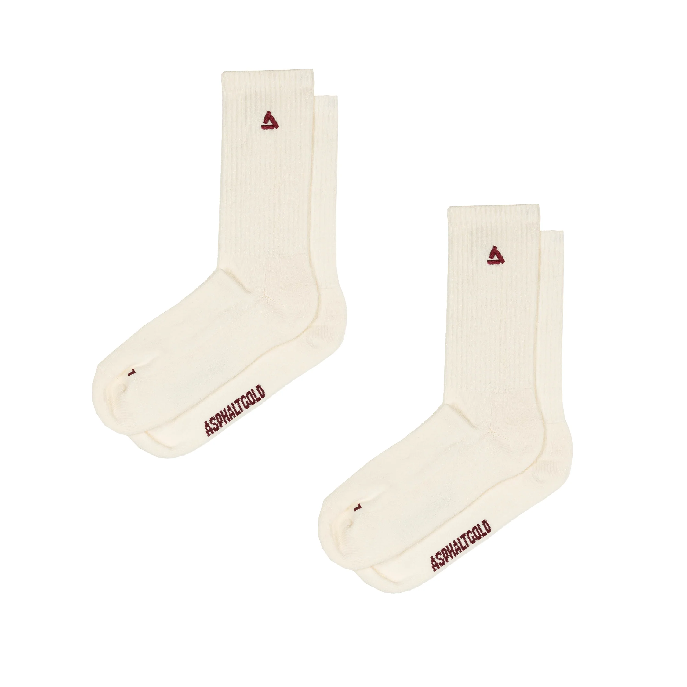 Asphaltgold 2-Pack Stack Logo Socks