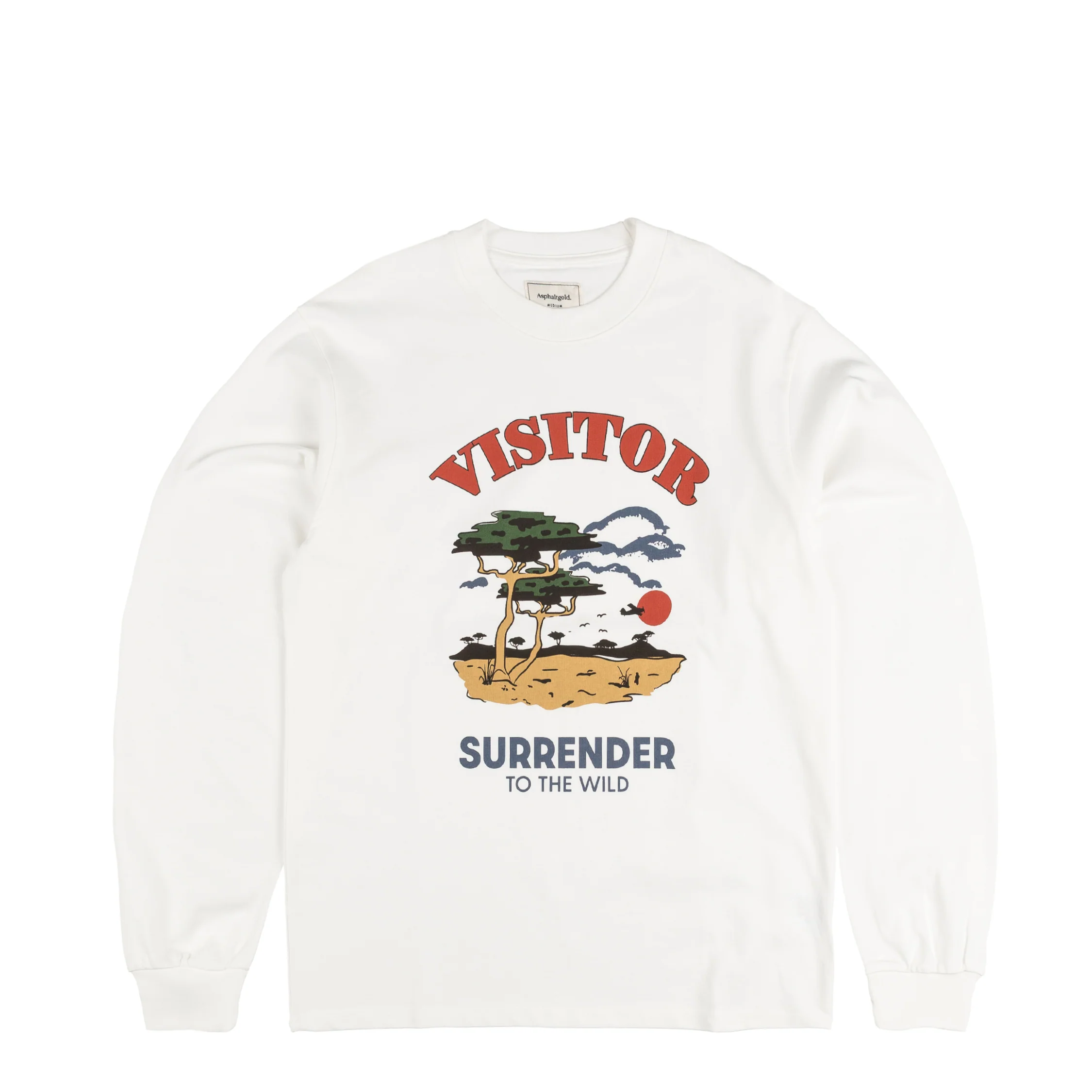 Asphaltgold Longsleeve Surrender