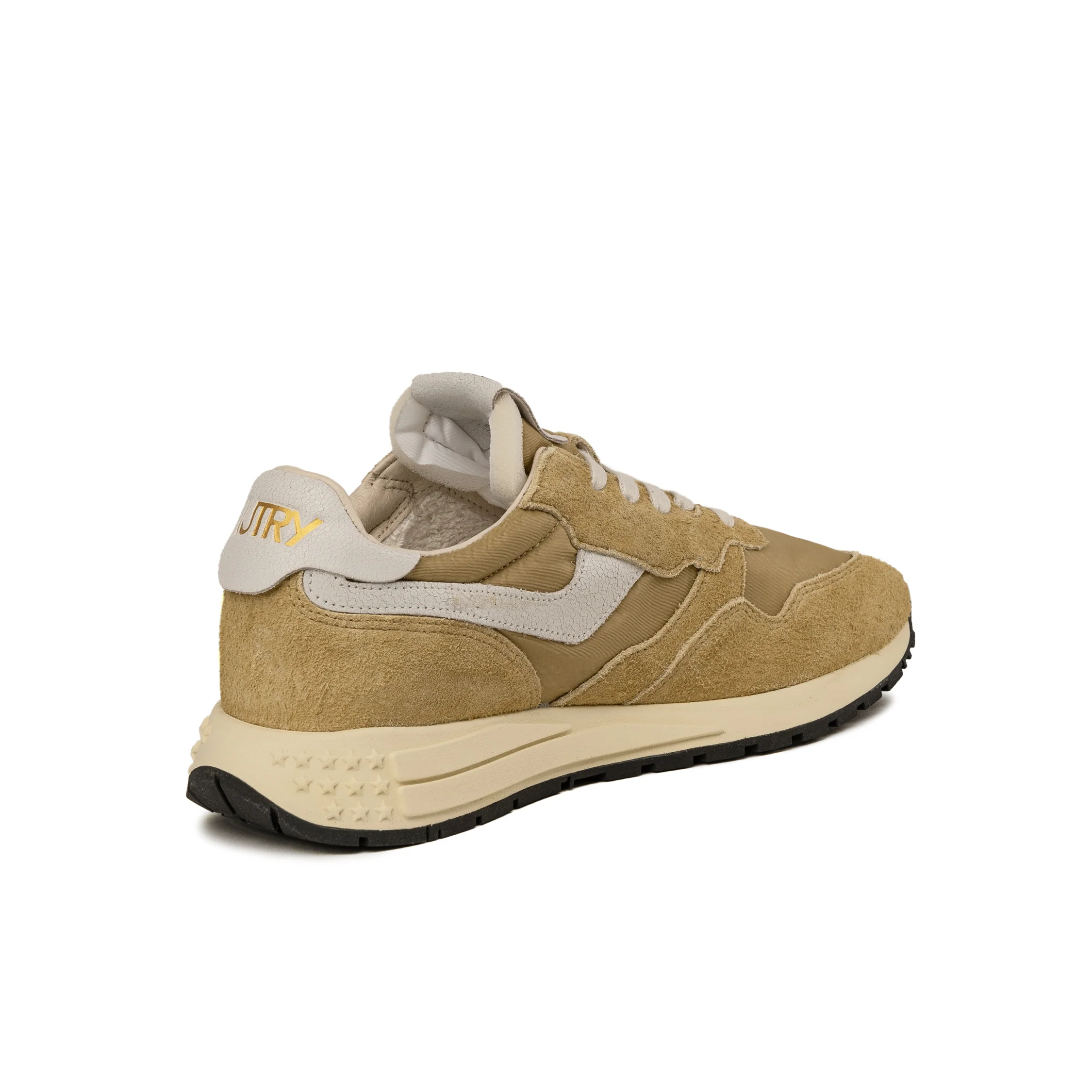 Autry Reelwind Low *Nylon / Cracked Leather* - Image 3