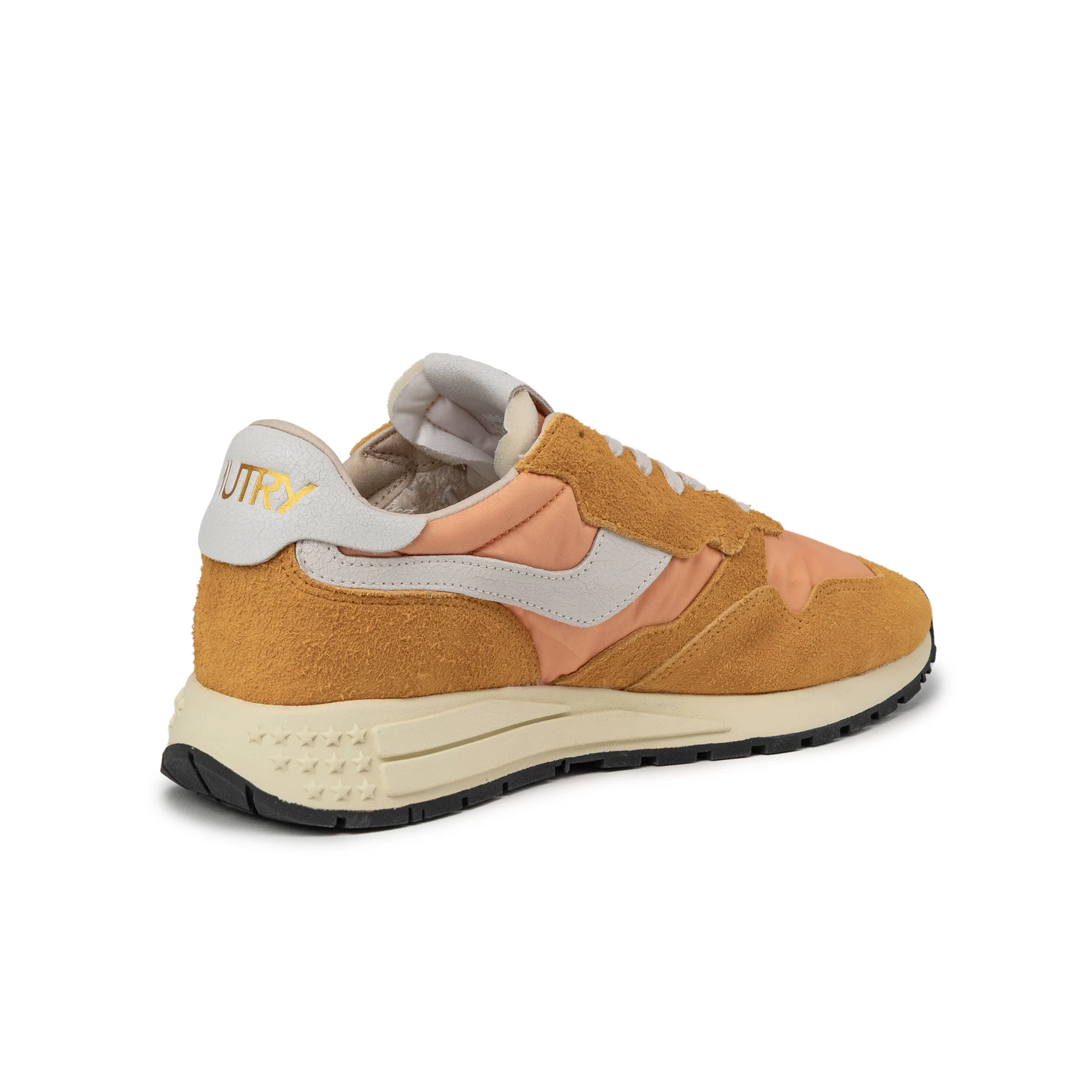 Autry Reelwind Low *Nylon / Cracked Leather* - Image 3
