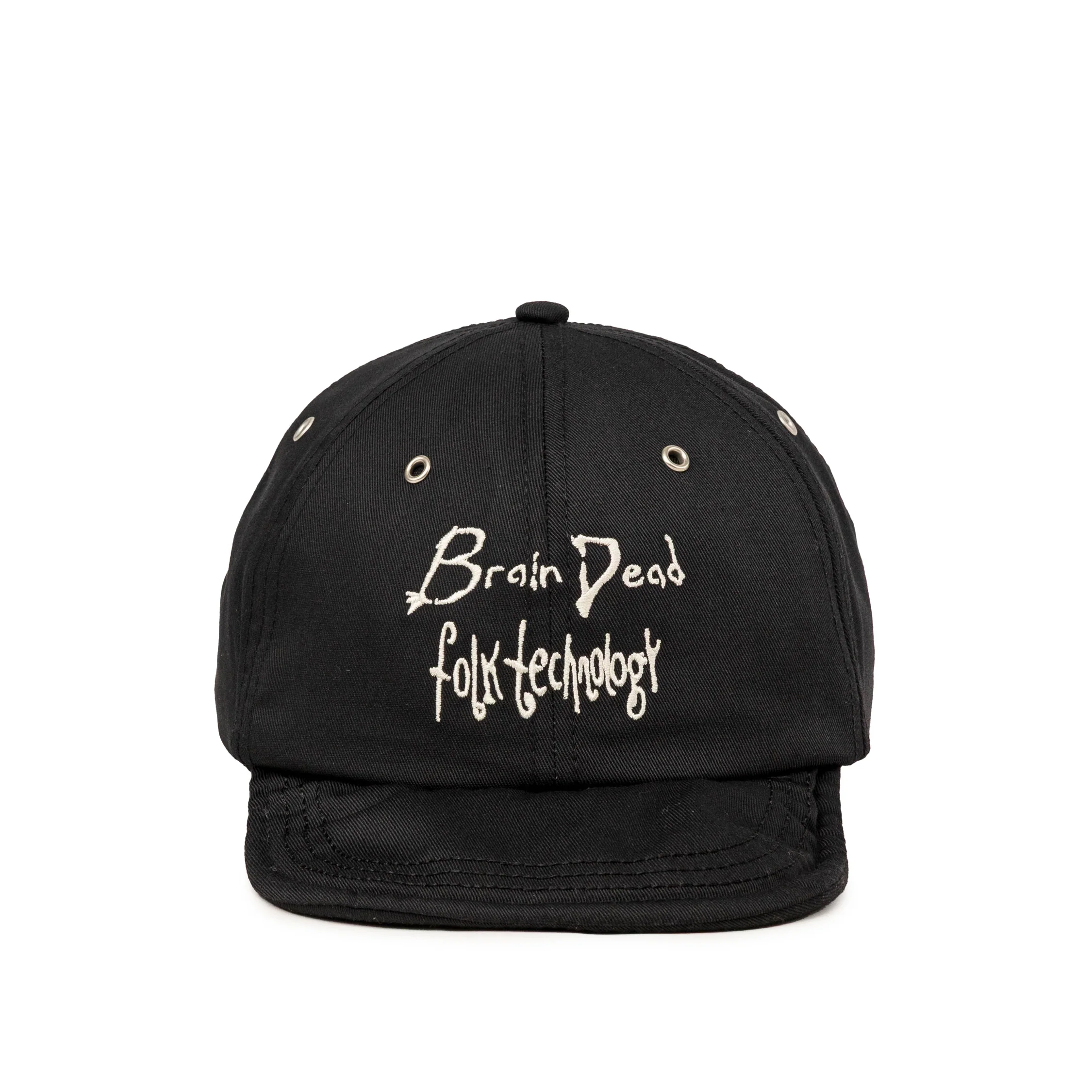 Brain Dead Folk Technology Wire Brim 6 Panel Hat