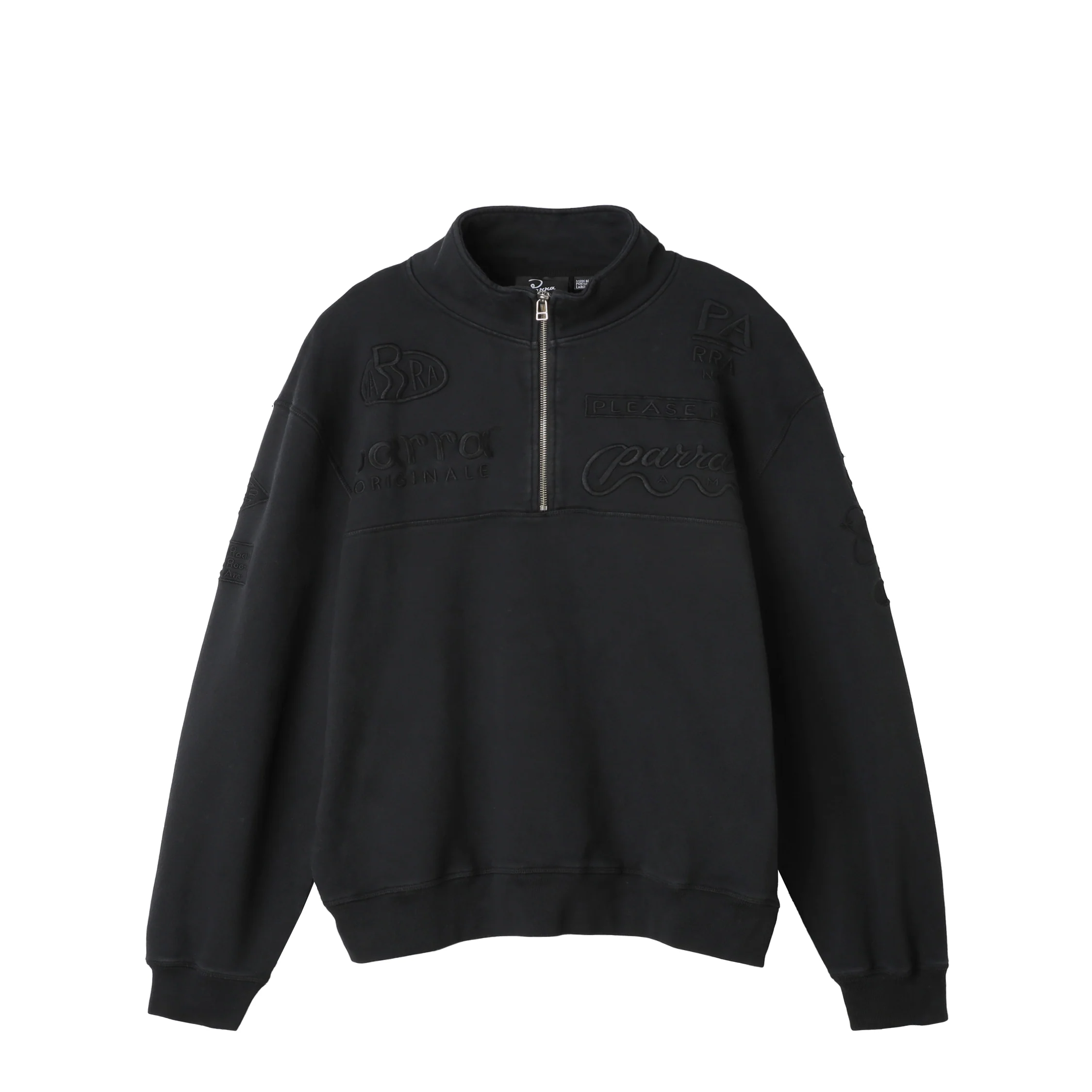 By Parra Media Training Quarter Zip Pullover
