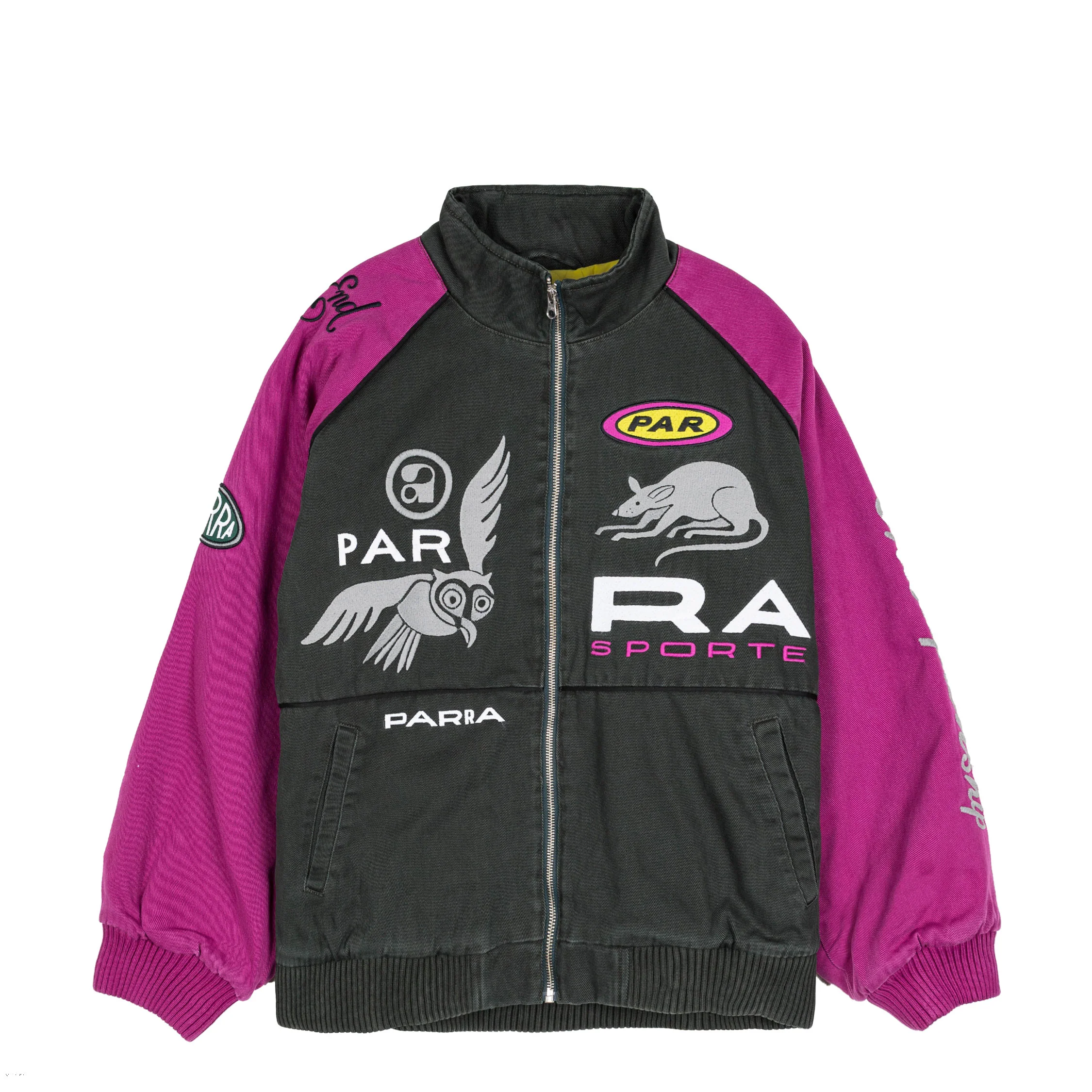 By Parra Owl Meets Rat Racing Jacket