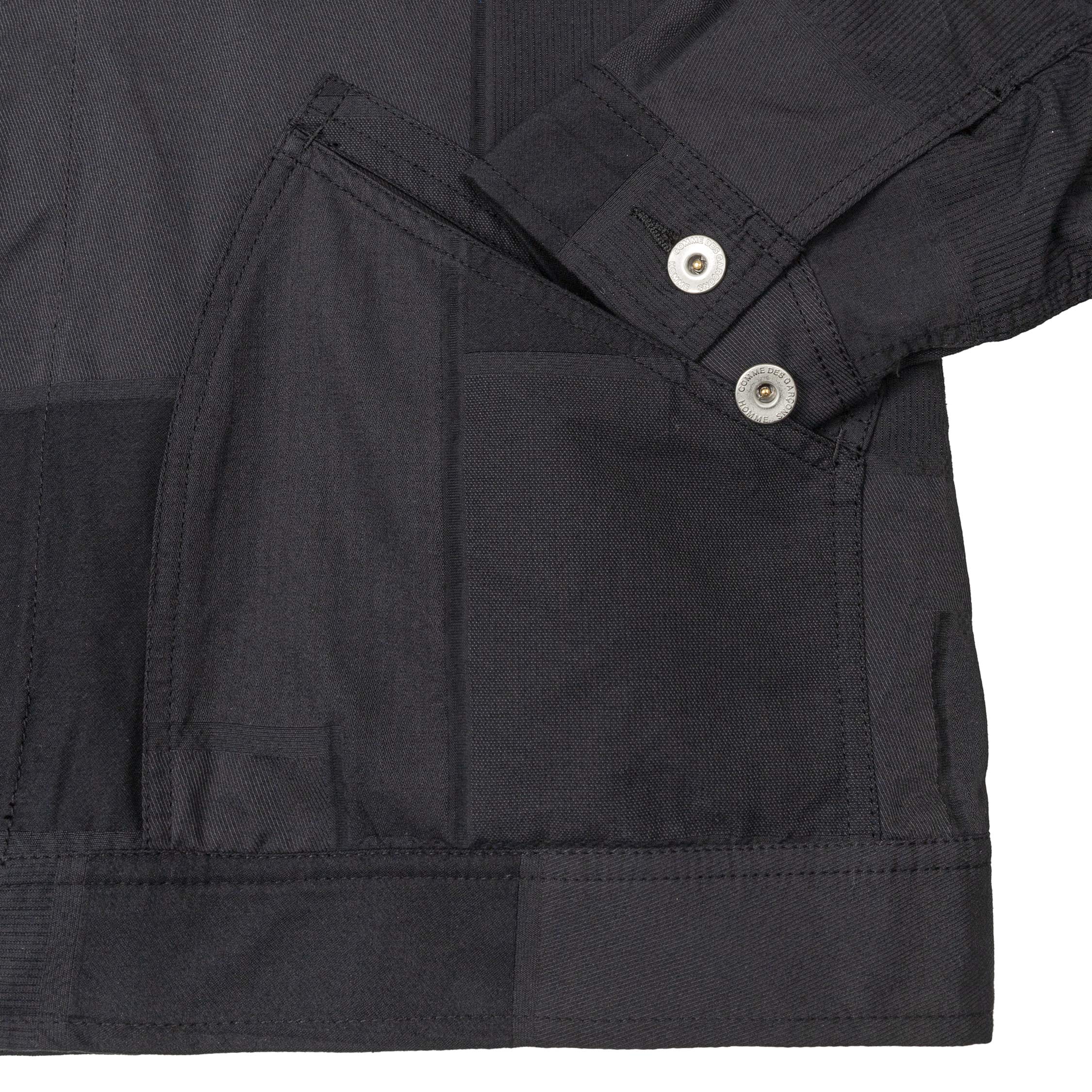Comme des Garcons Homme Patchwork Field Jacket - Image 4