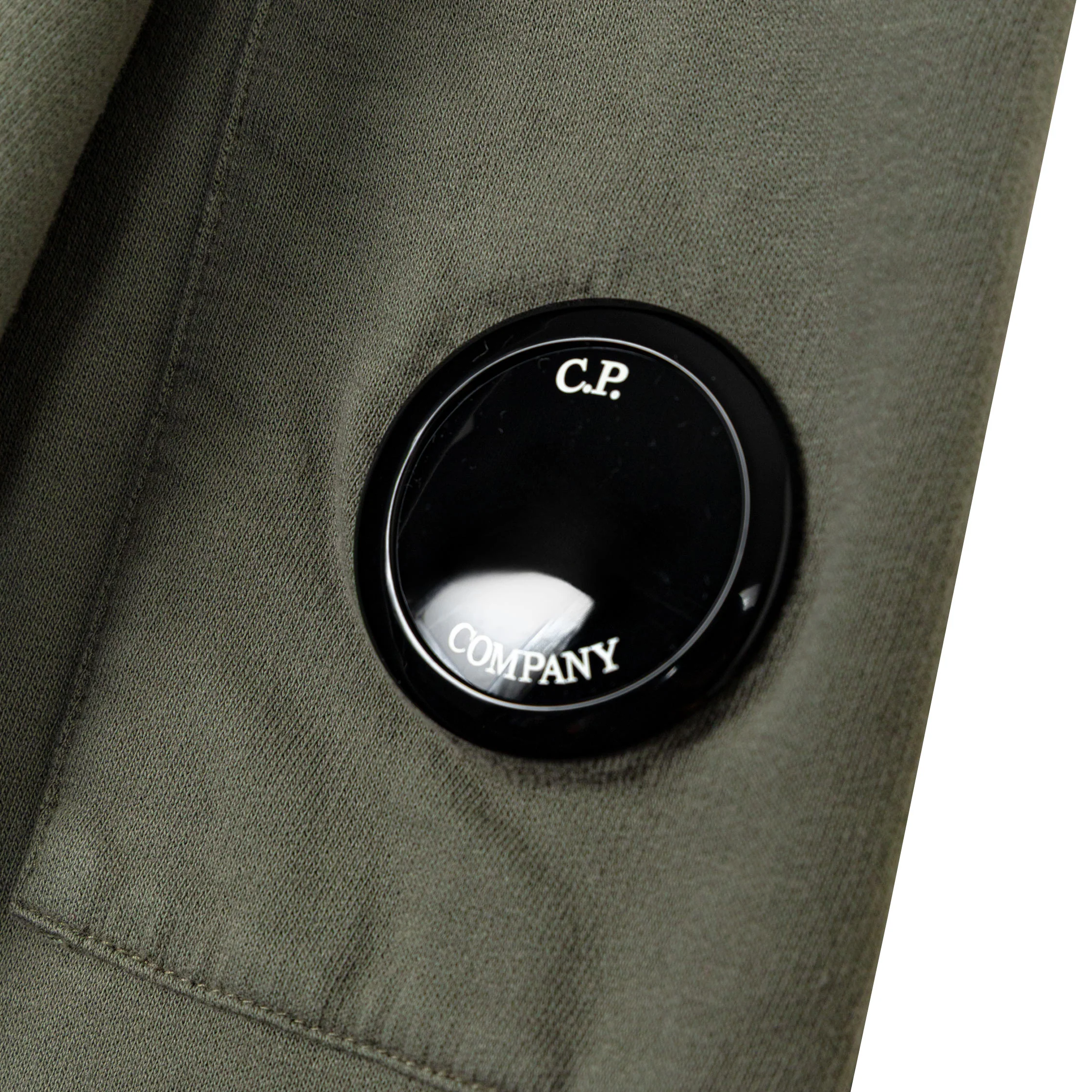 C.P. Company Light Fleece Half Zip Lens Sweatshirt - Image 3