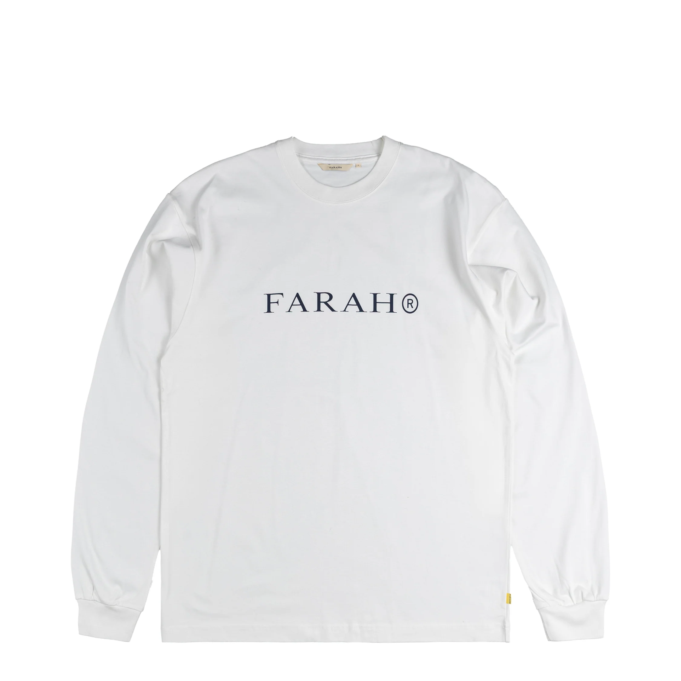 Farah Japan Printed Logo LS Tee OG Logo