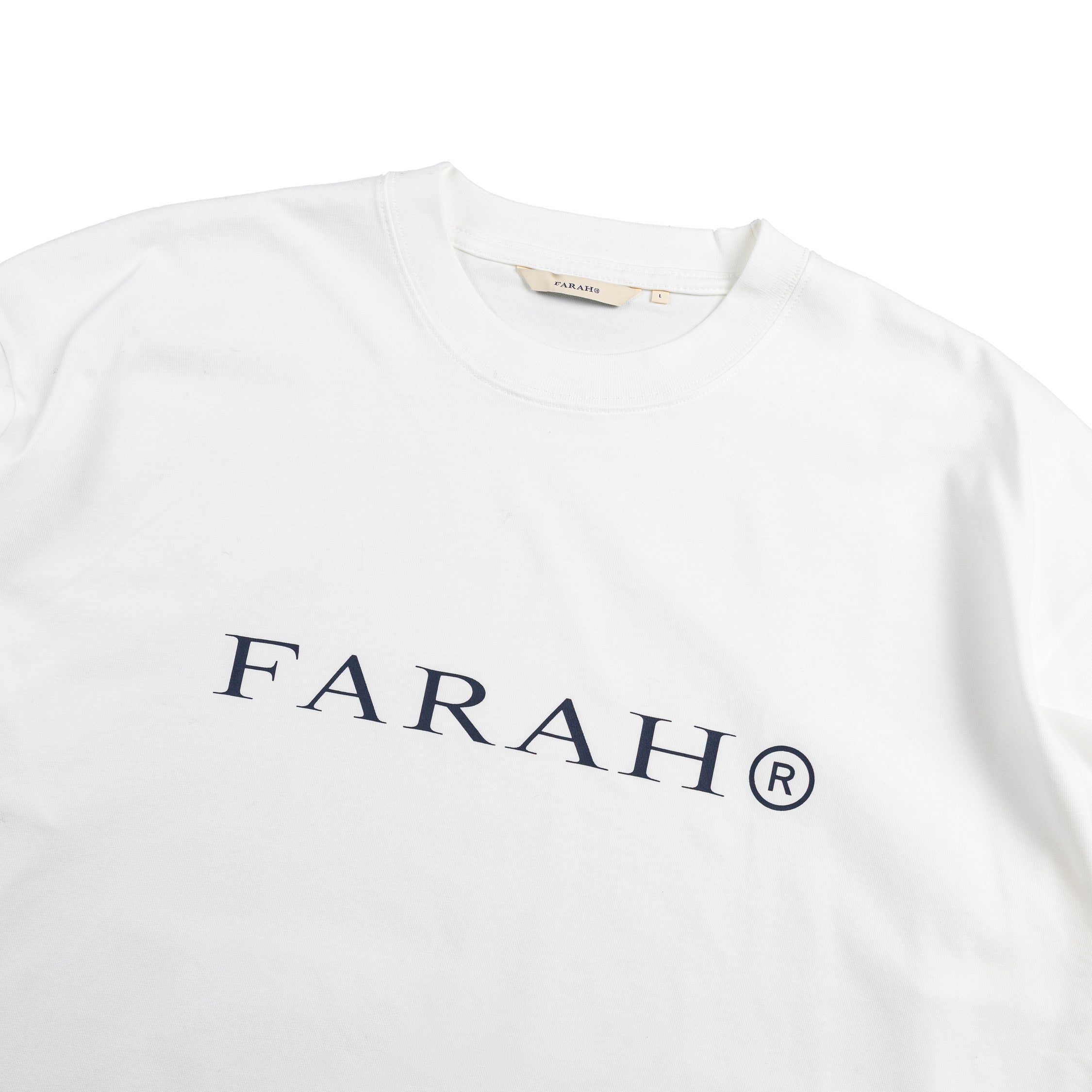 Farah Japan Printed Logo LS Tee OG Logo - Image 2