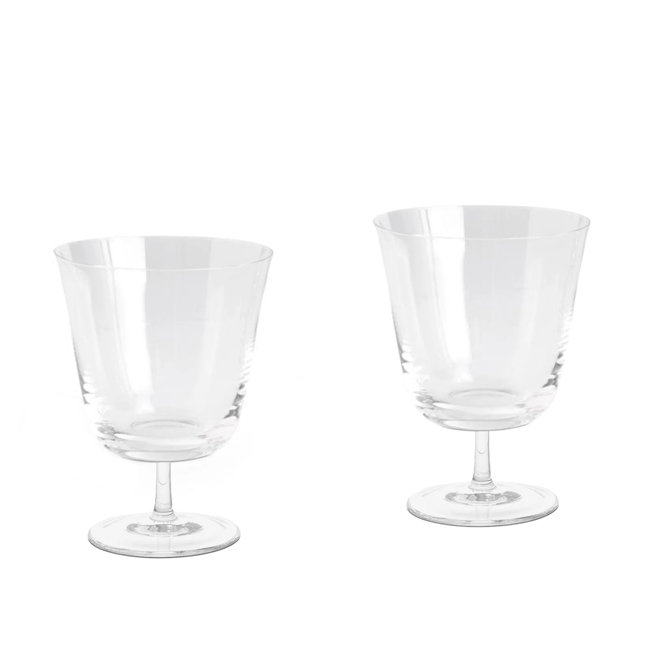 HAY Curve Stem Glass Set of 2 Small