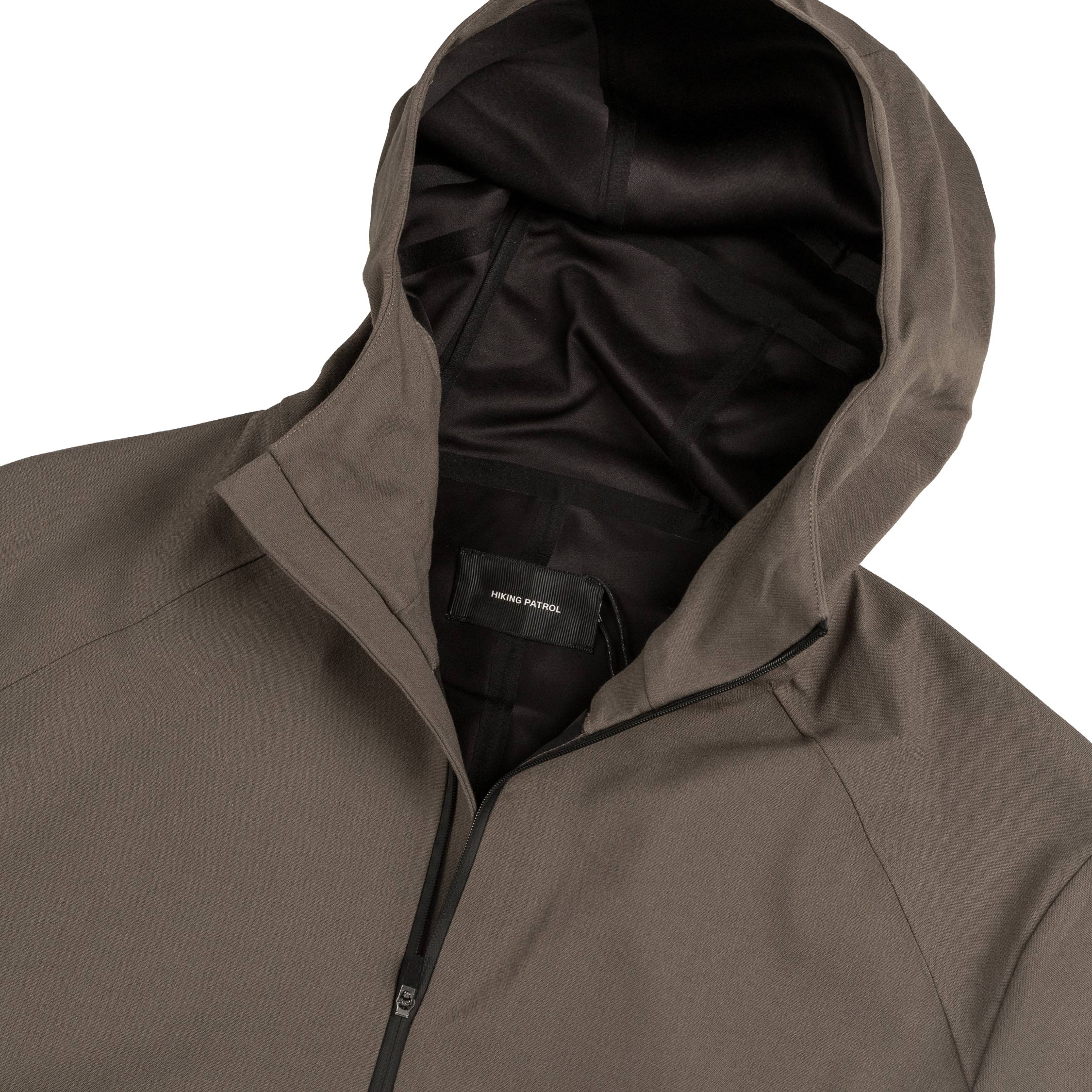 Hiking Patrol Waypoint Texture Hooded Jacket - Image 2