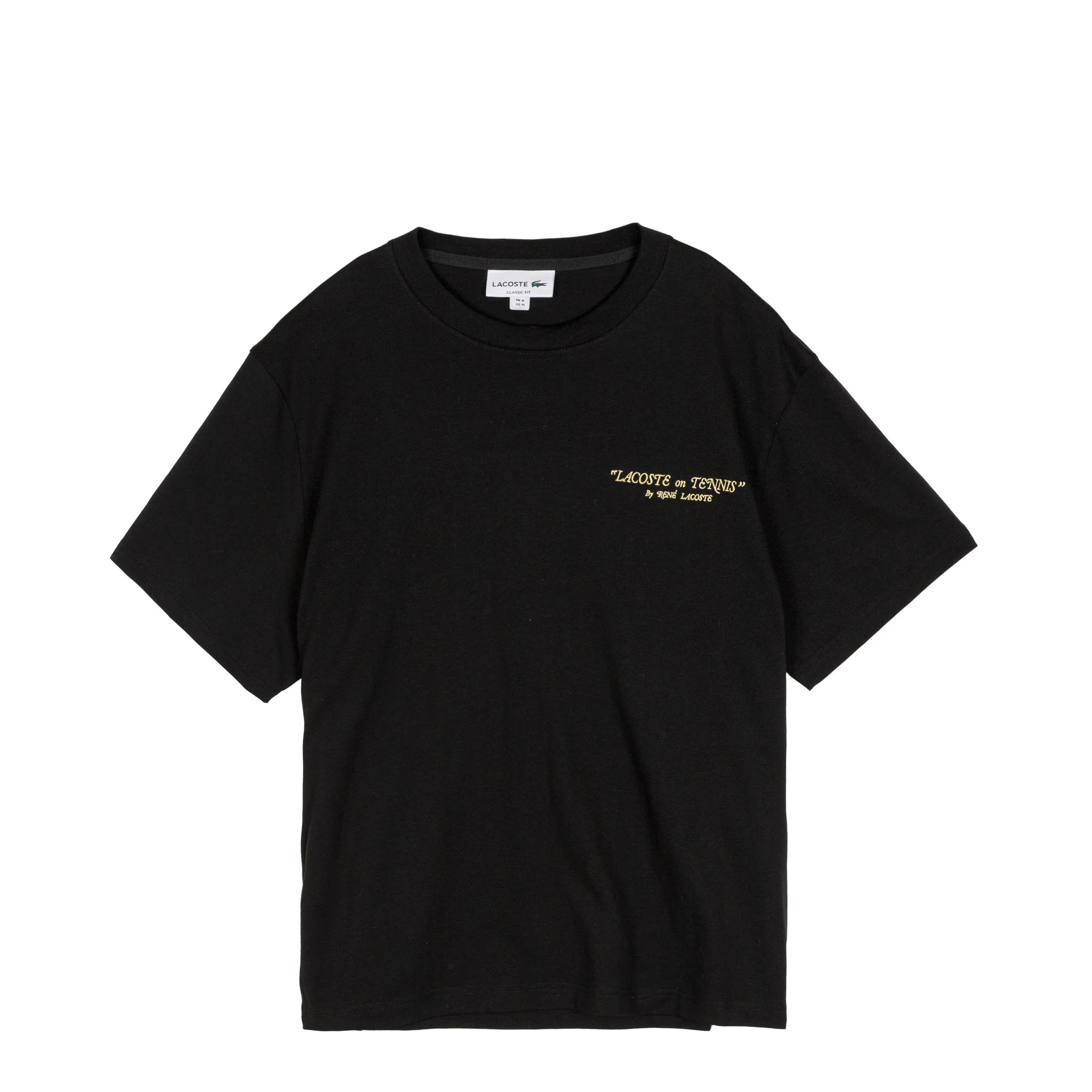 Lacoste Embroidered Cotton T-Shirt - Image 2