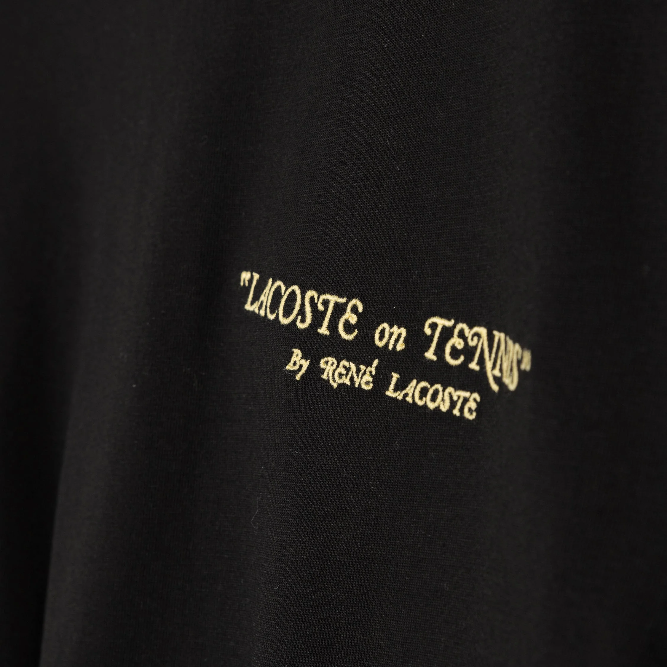 Lacoste Embroidered Cotton T-Shirt - Image 4