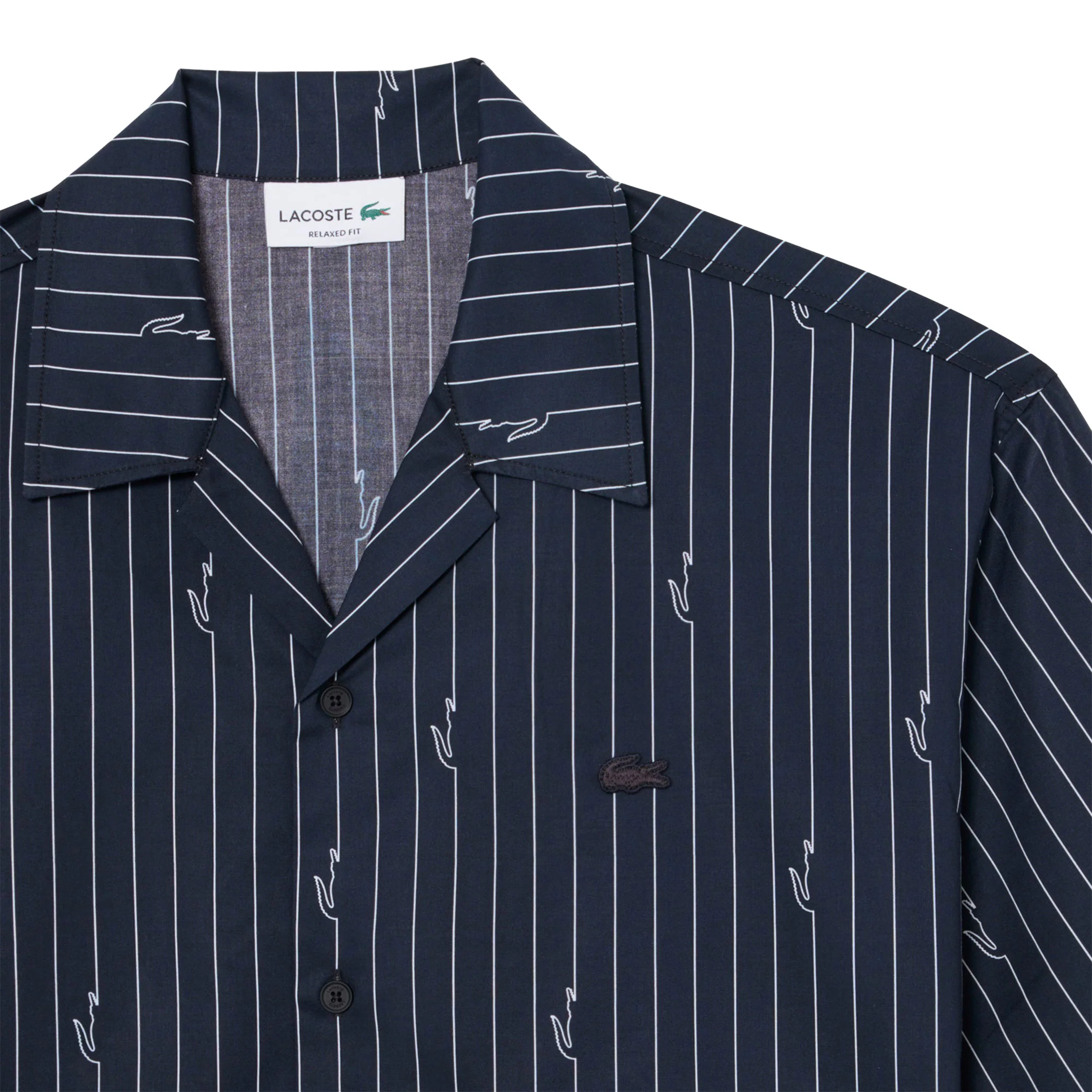 Lacoste Print Twill Shirt - Image 2