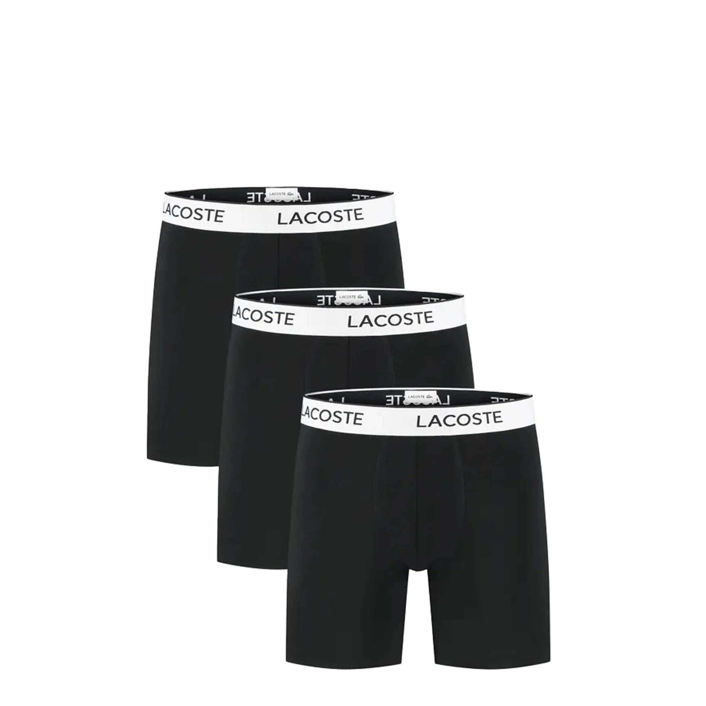 Lacoste 3-Pack Stretch Cotton Boxer Briefs