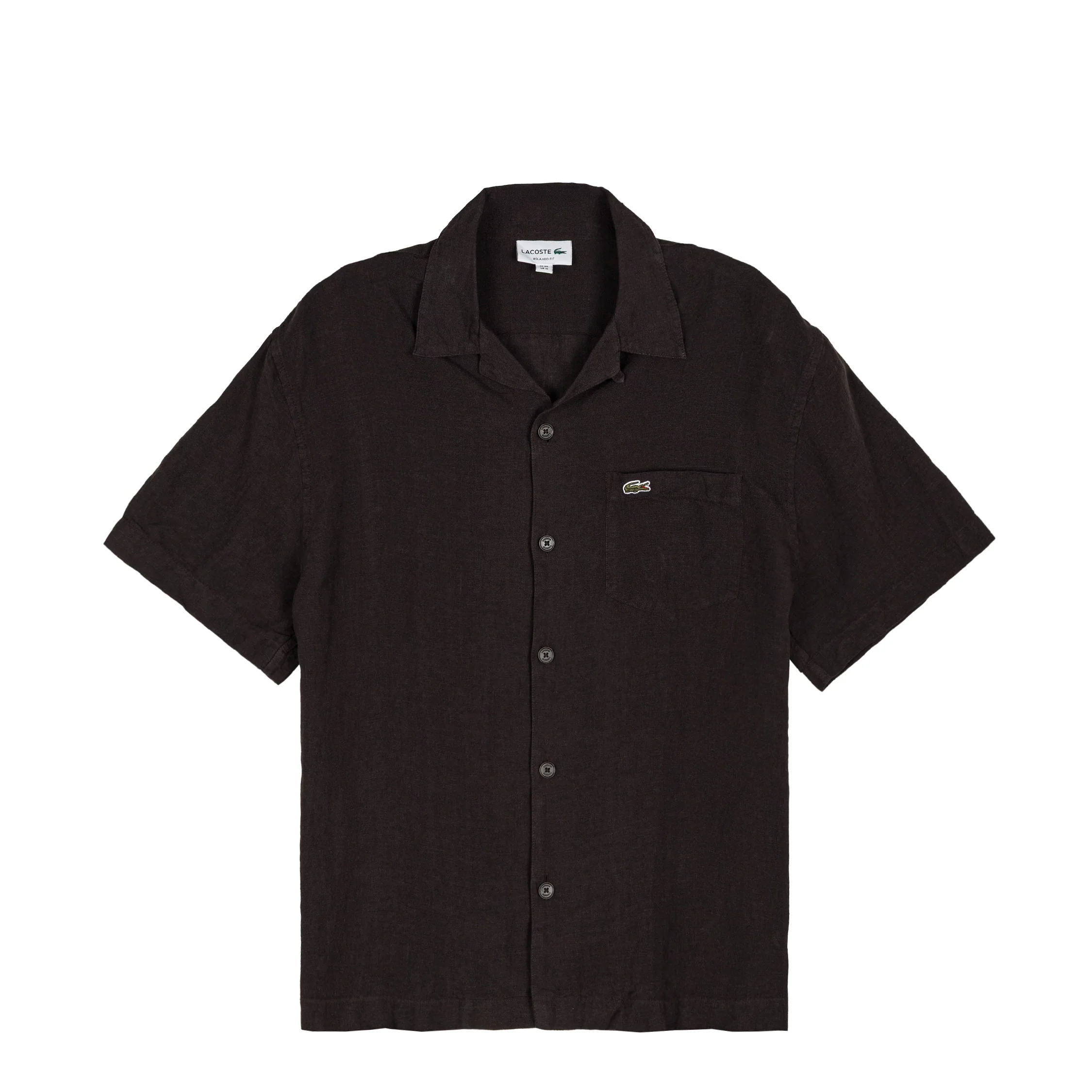 Lacoste Relaxed Fit Linen Shirt
