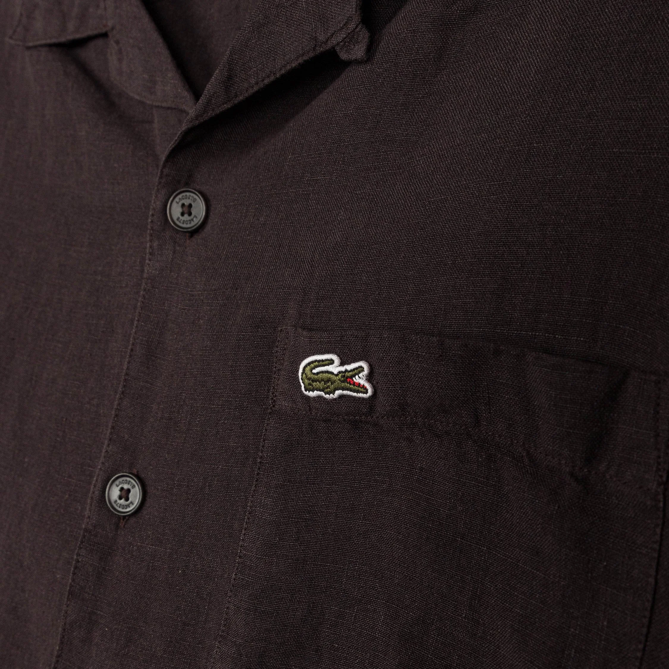 Lacoste Relaxed Fit Linen Shirt - Image 4