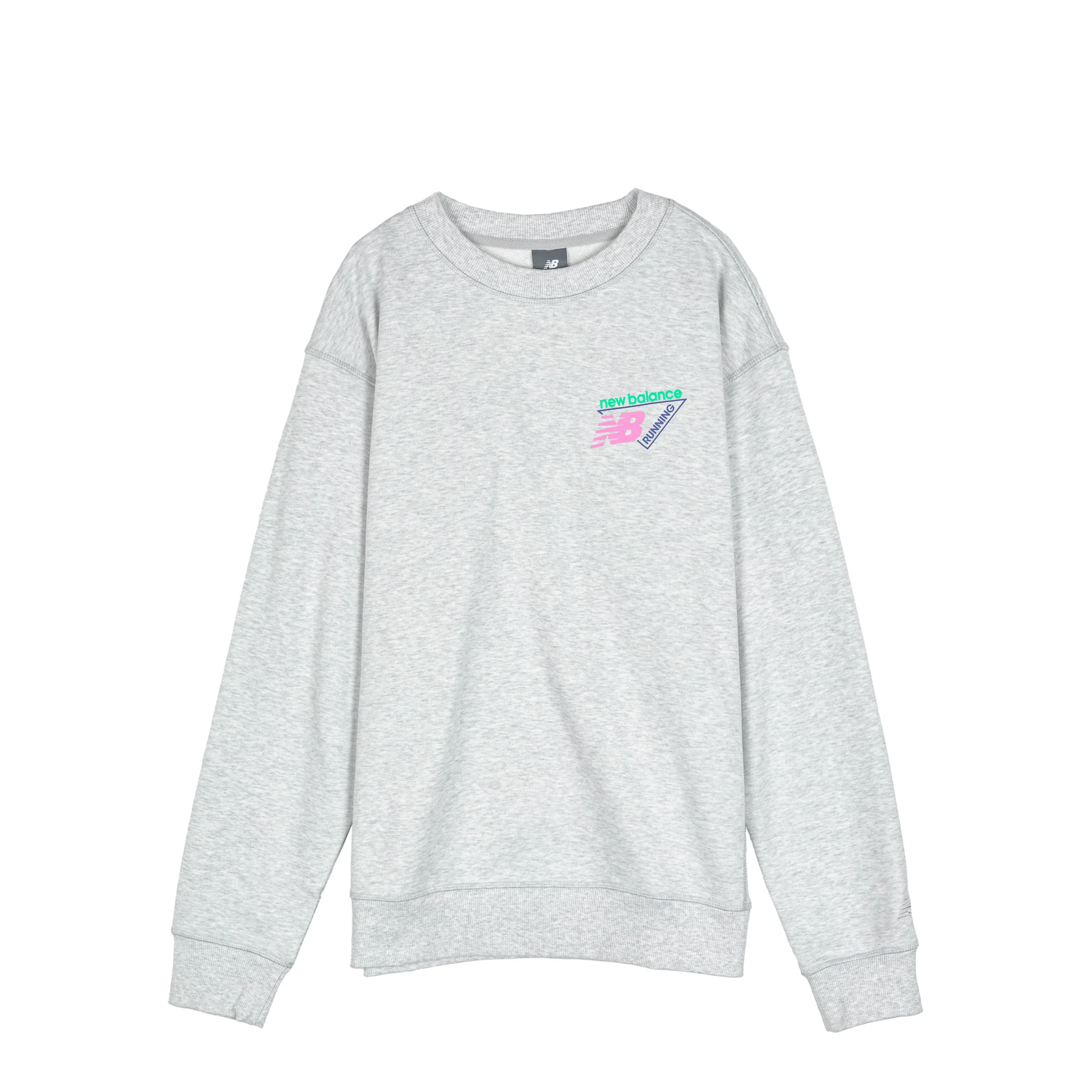 New Balance Classic Tri-Logo French Terry Crew - Image 2