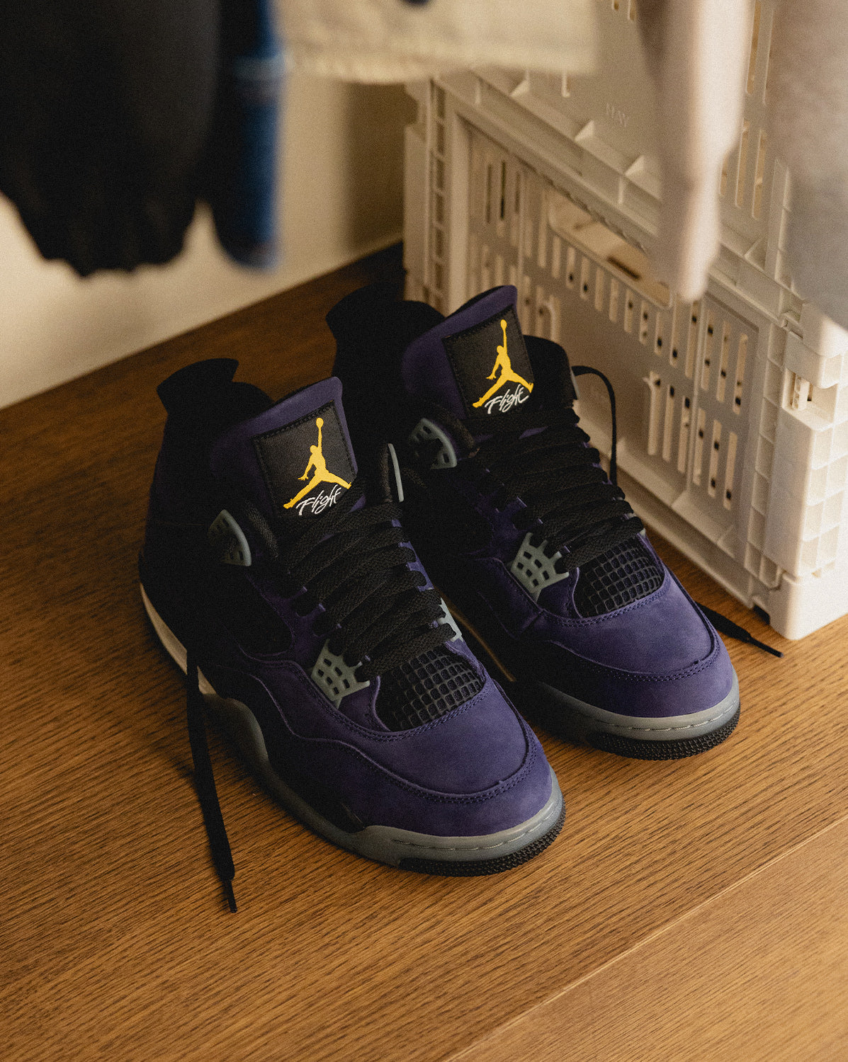 Nike Air Jordan 4 Retro *Imperial Purple* - Image 2