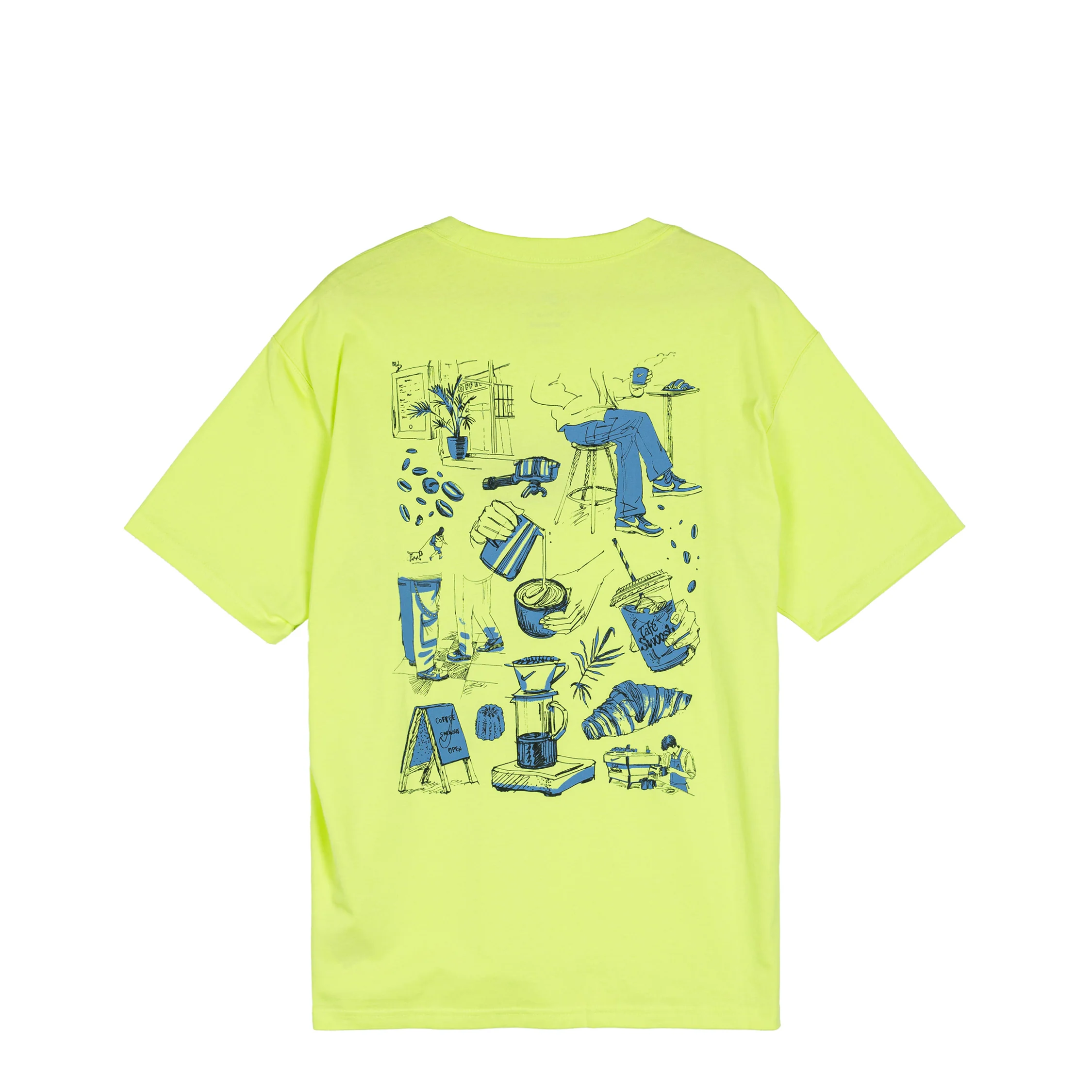 Nike Cafe Swoosh Illustration T-Shirt