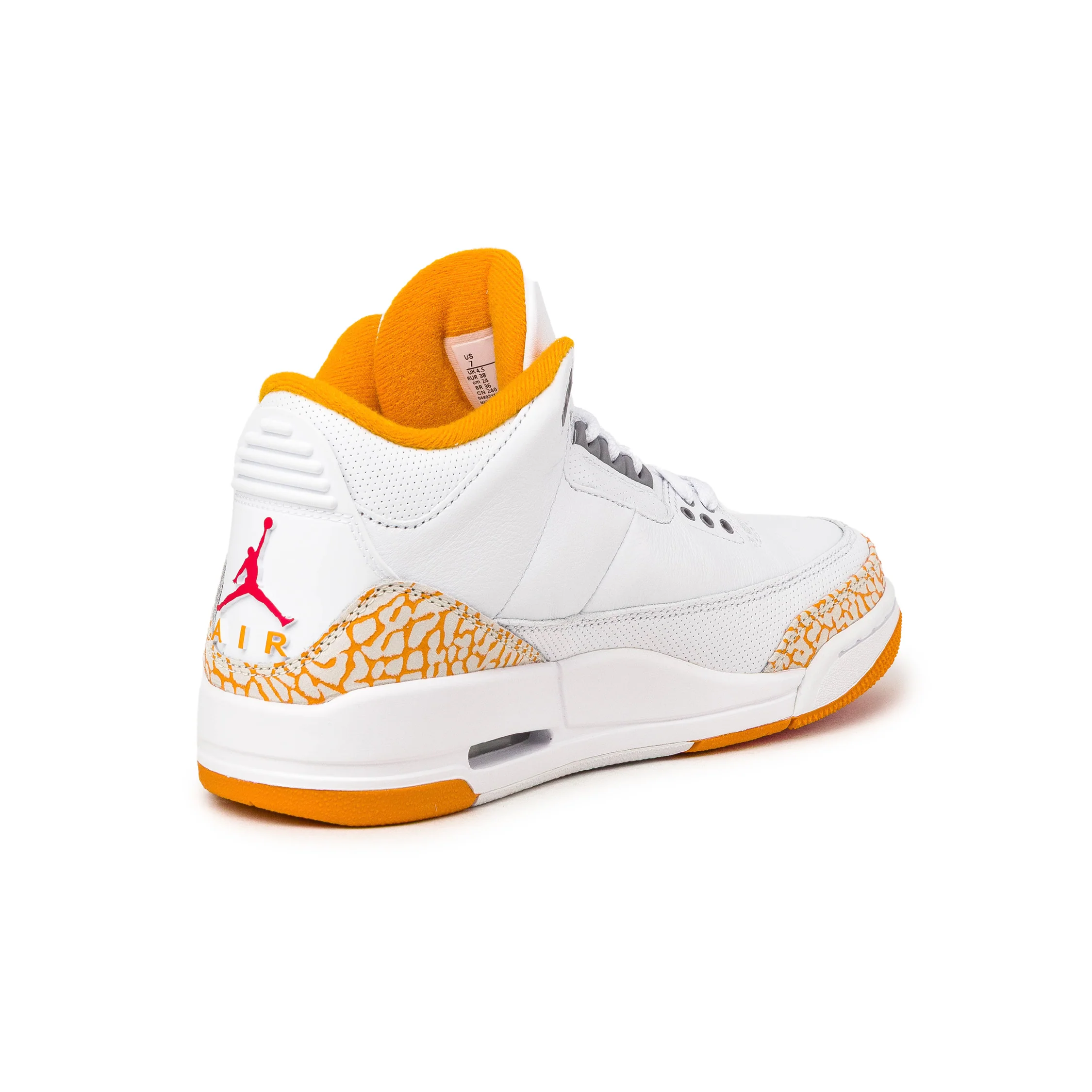 Nike Wmns Air Jordan 3 Retro *White and Orange Peel* - Image 3