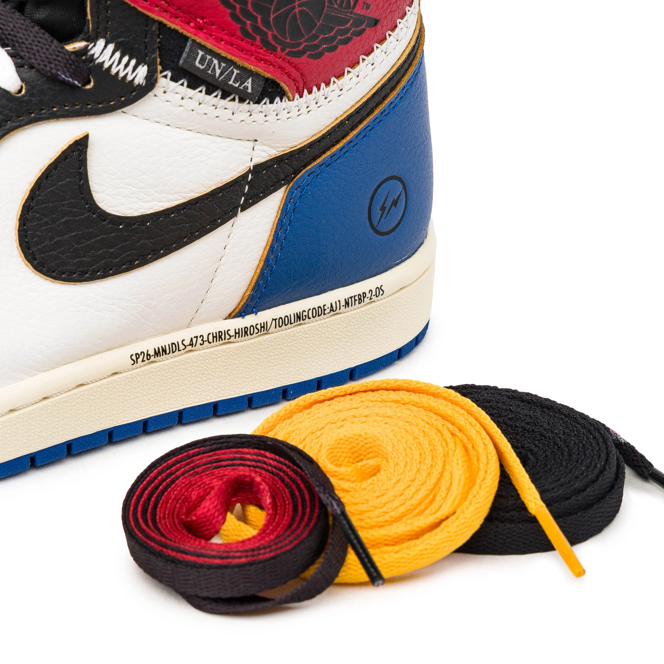 Nike x Fragment x Union LA Air Jordan 1 Retro High OG SP - Image 4