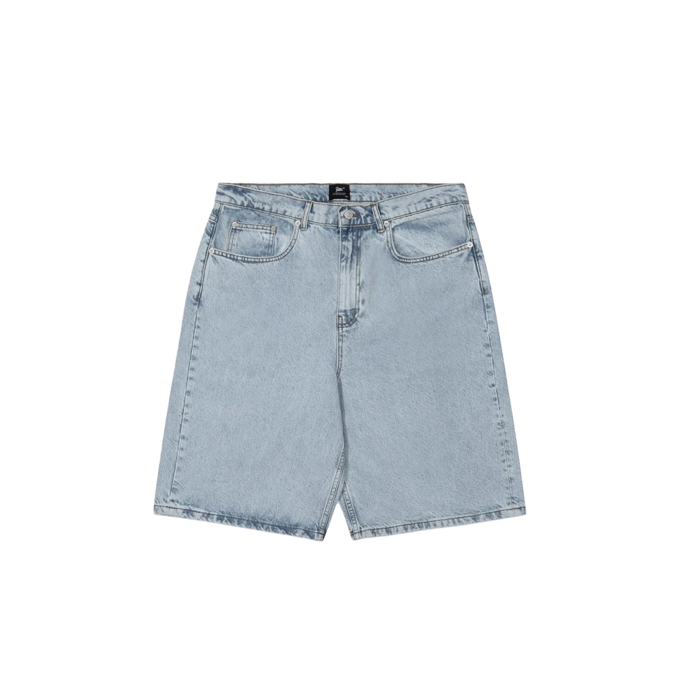 Patta Light Wash Denim Shorts - Image 2