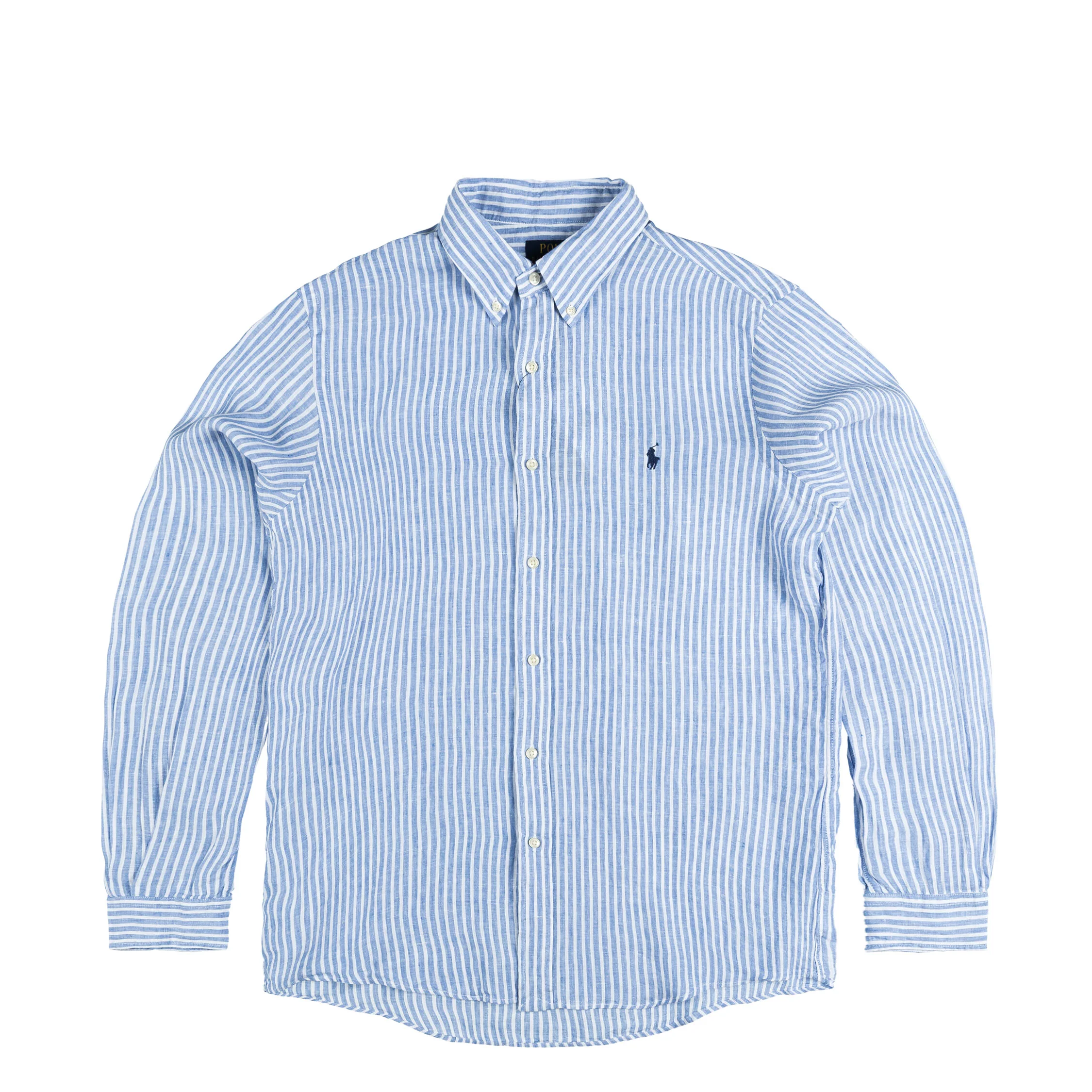 Polo Ralph Lauren Custom Fit Striped Linen Shirt