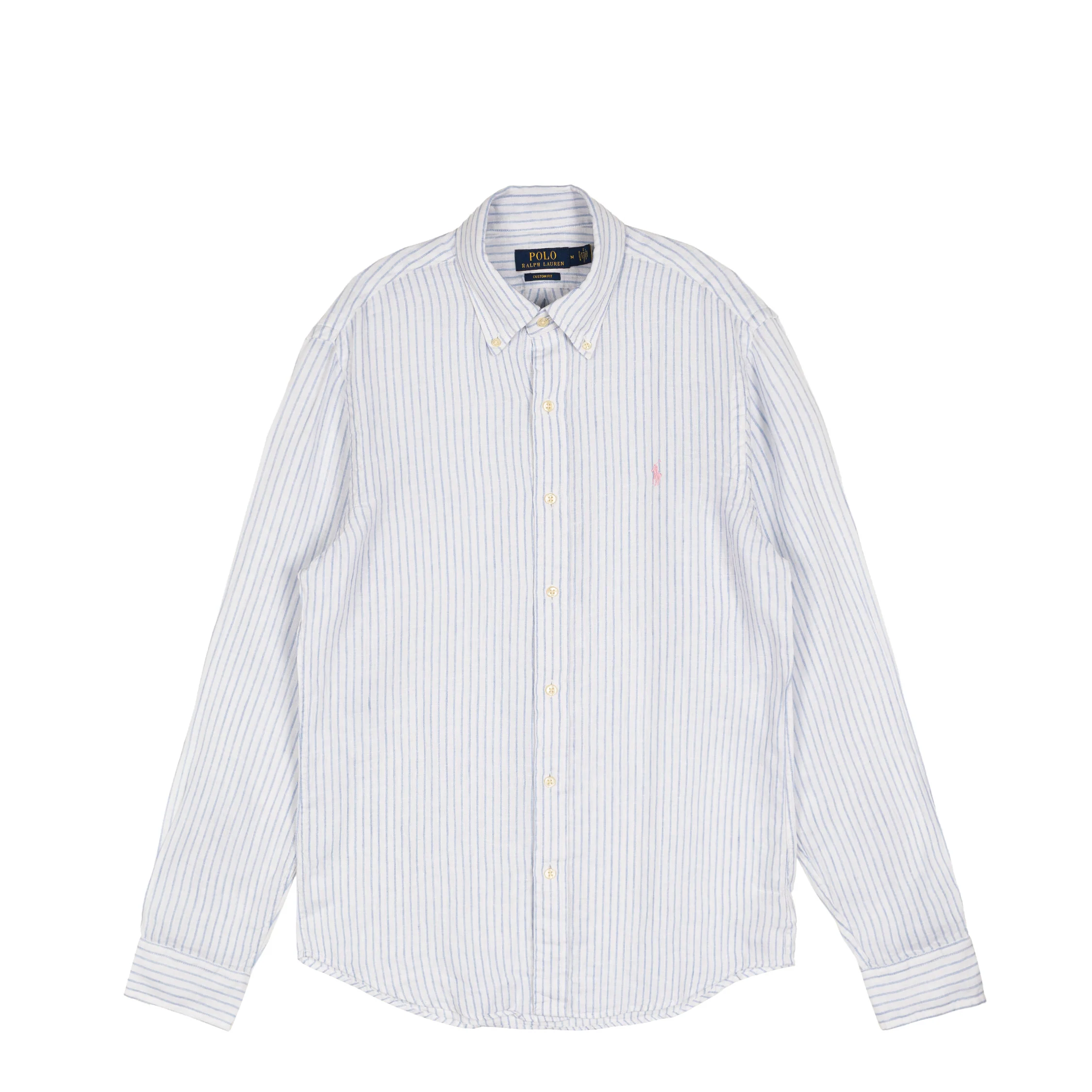 Polo Ralph Lauren Custom Fit Striped Linen Shirt