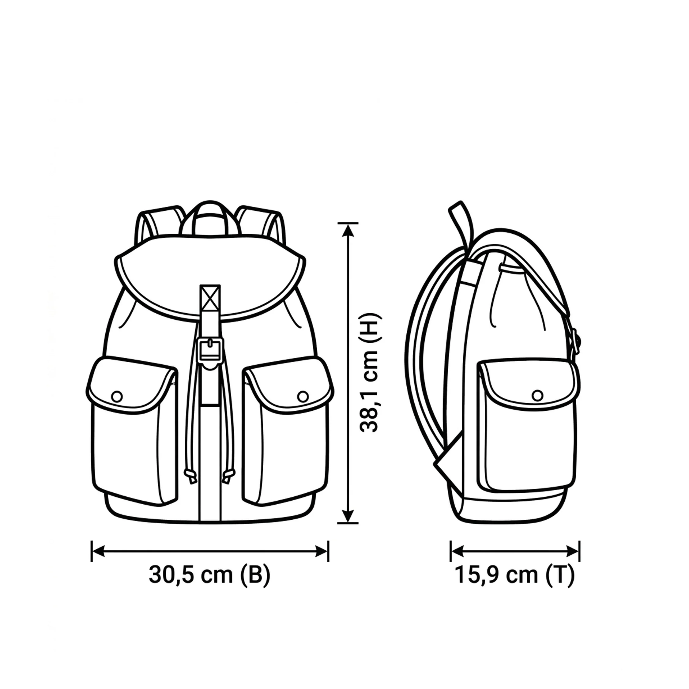 Polo Ralph Lauren Flap-Top Canvas Backpack - Image 5