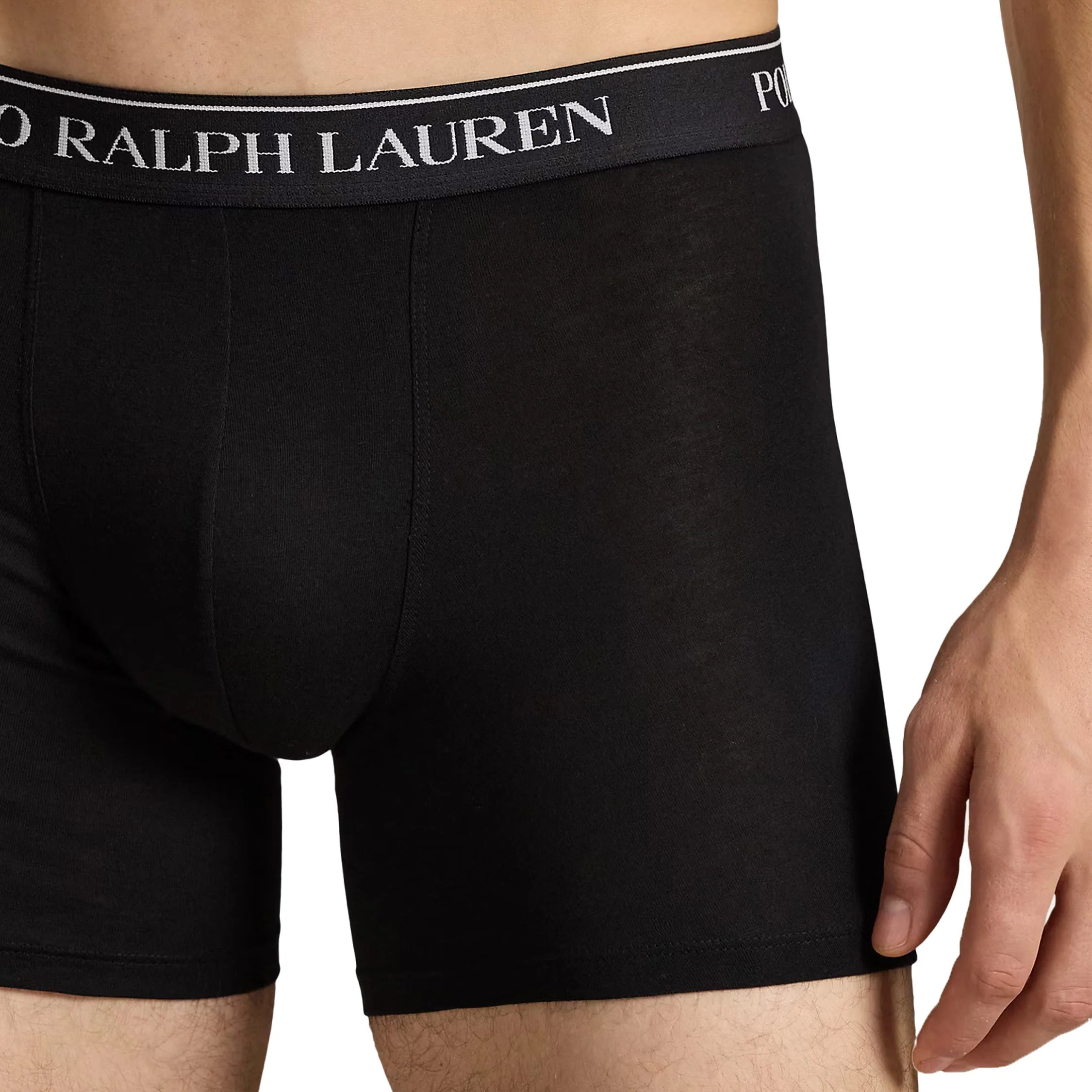 Polo Ralph Lauren Stretch Cotton Boxer Brief 3-Pack - Image 2