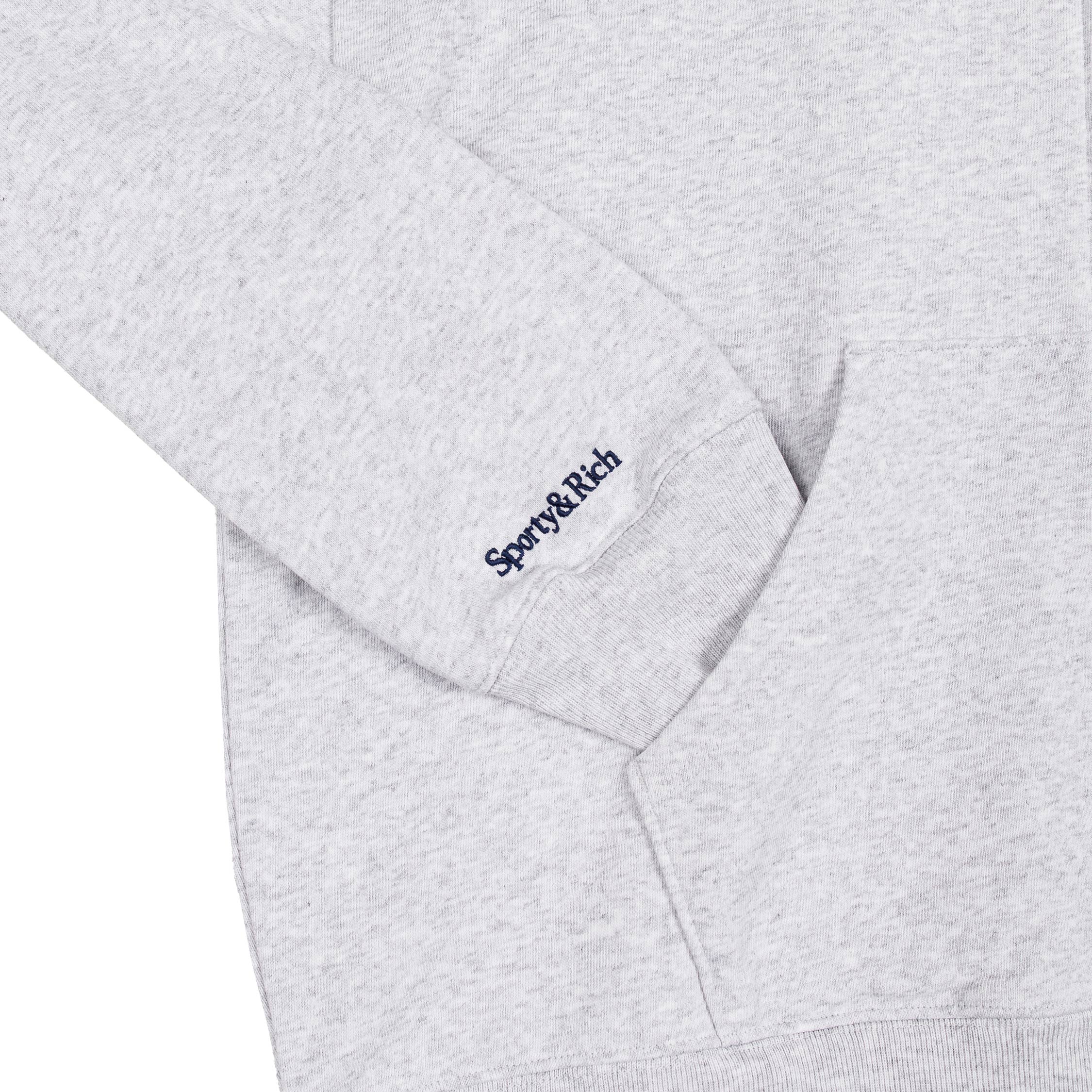 Sporty & Rich Heritage Yankees Serif Zip Hoodie - Image 3