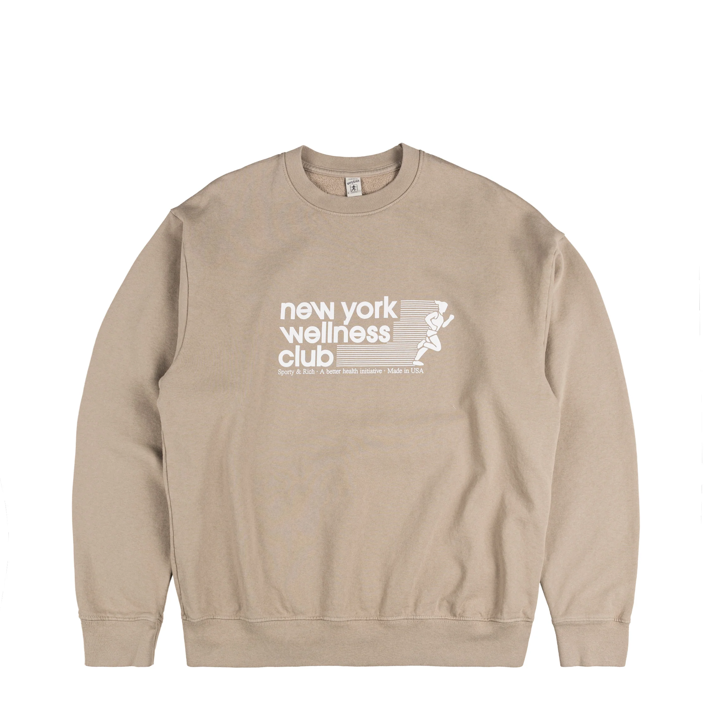 Sporty & Rich USA Wellness Club Crewneck
