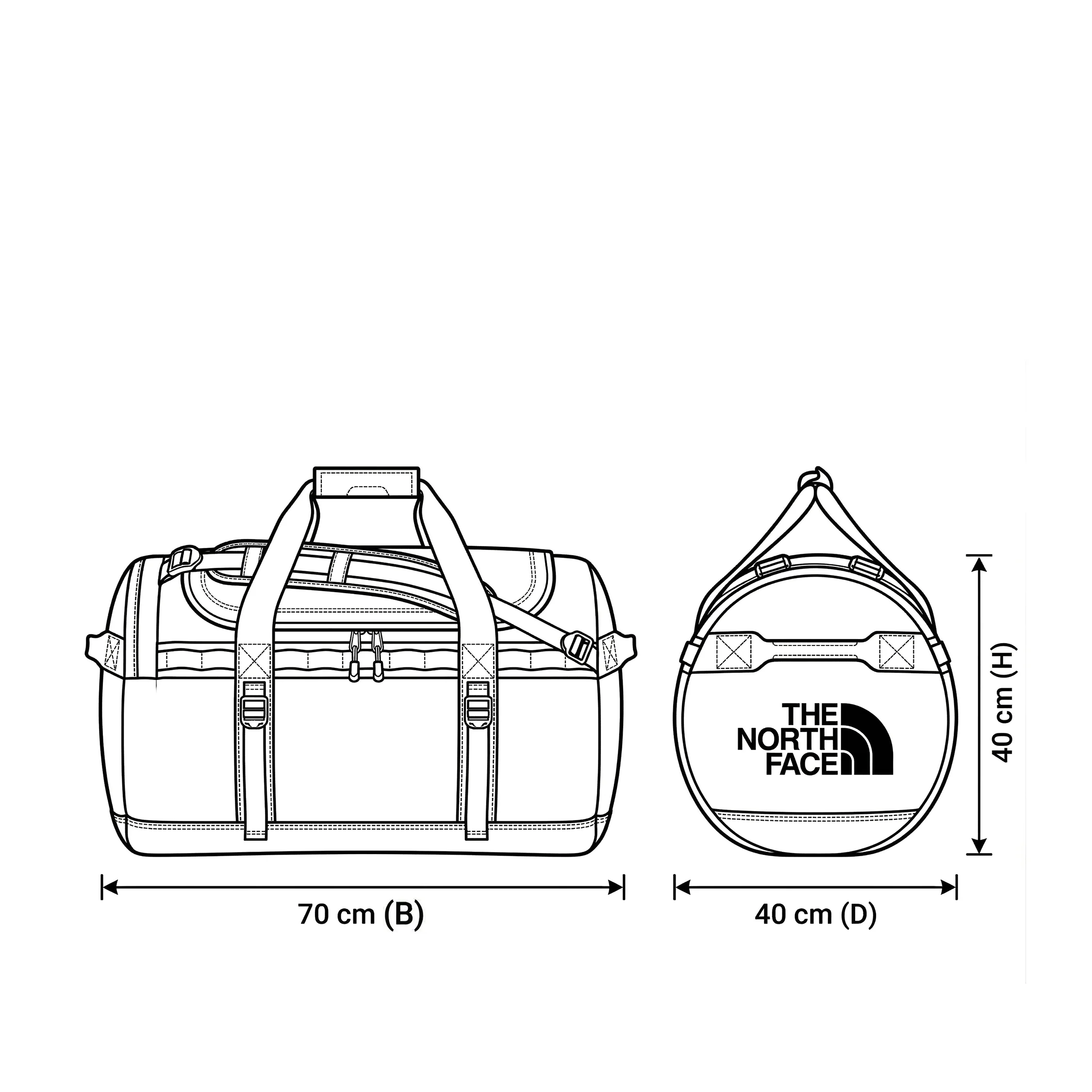 The North Face Base Camp Duffel - L - Image 4