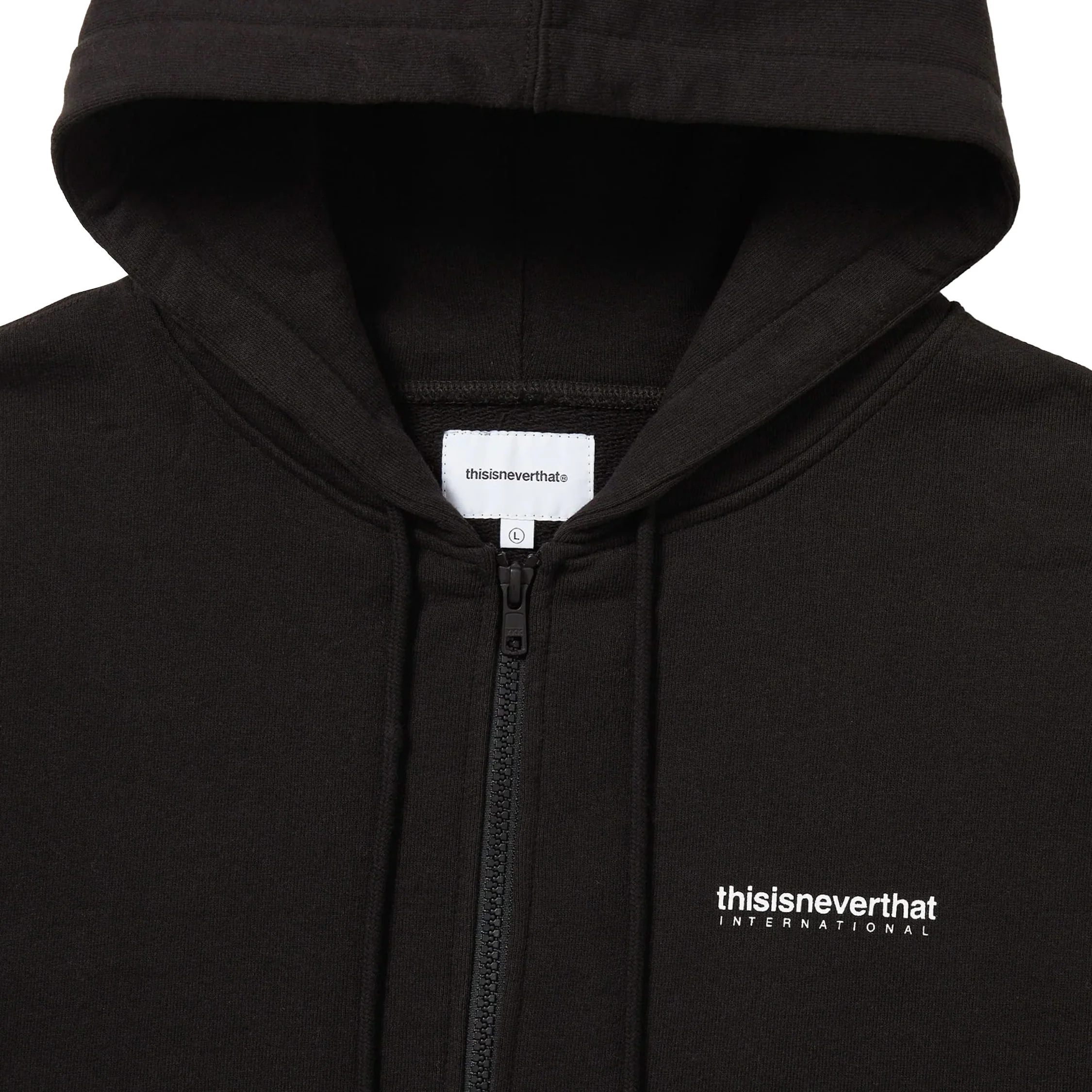 thisisneverthat	INTL. Logo Zip Up Hoodie - Image 3